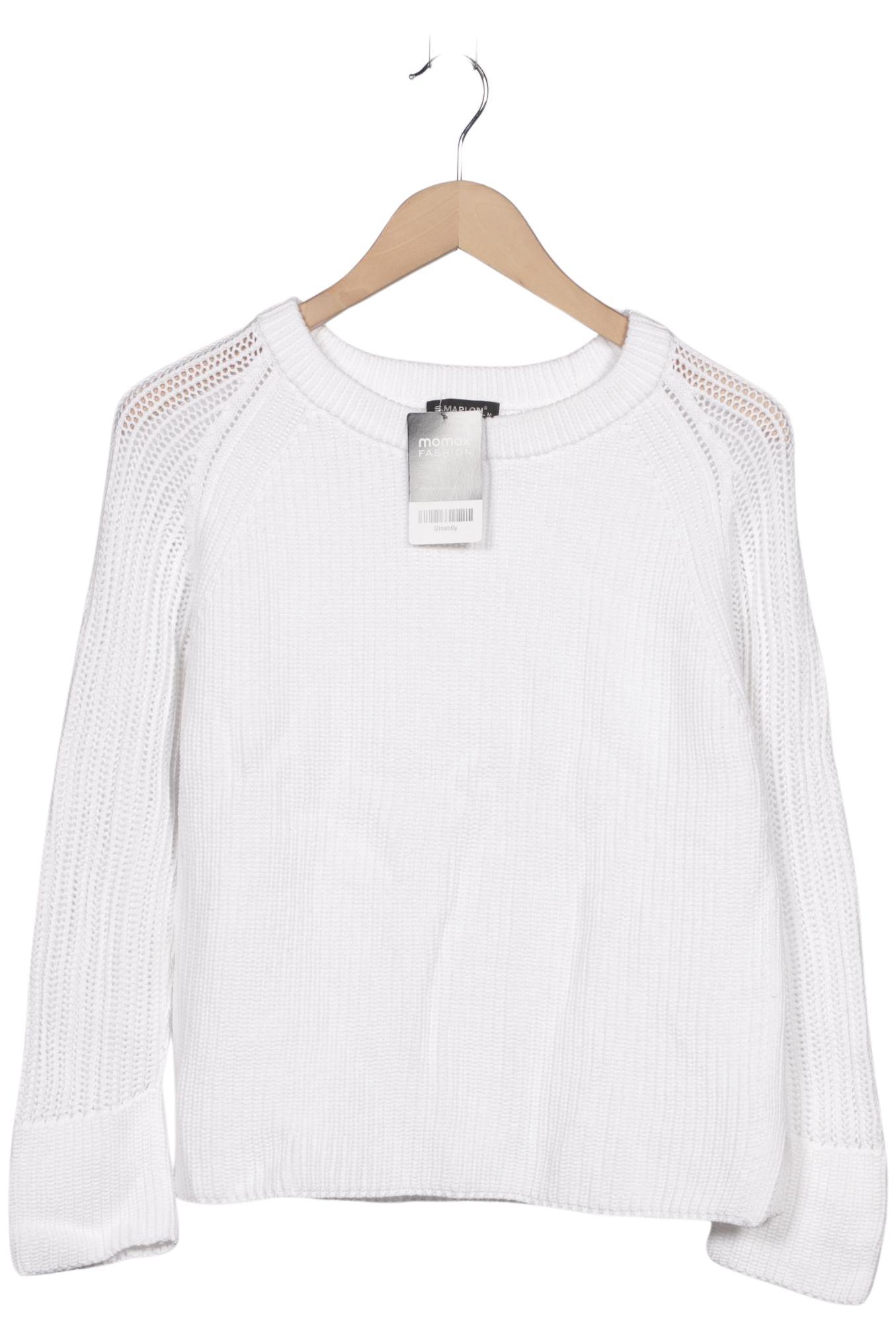 

S.marlon Damen Pullover, weiß, Gr. 38