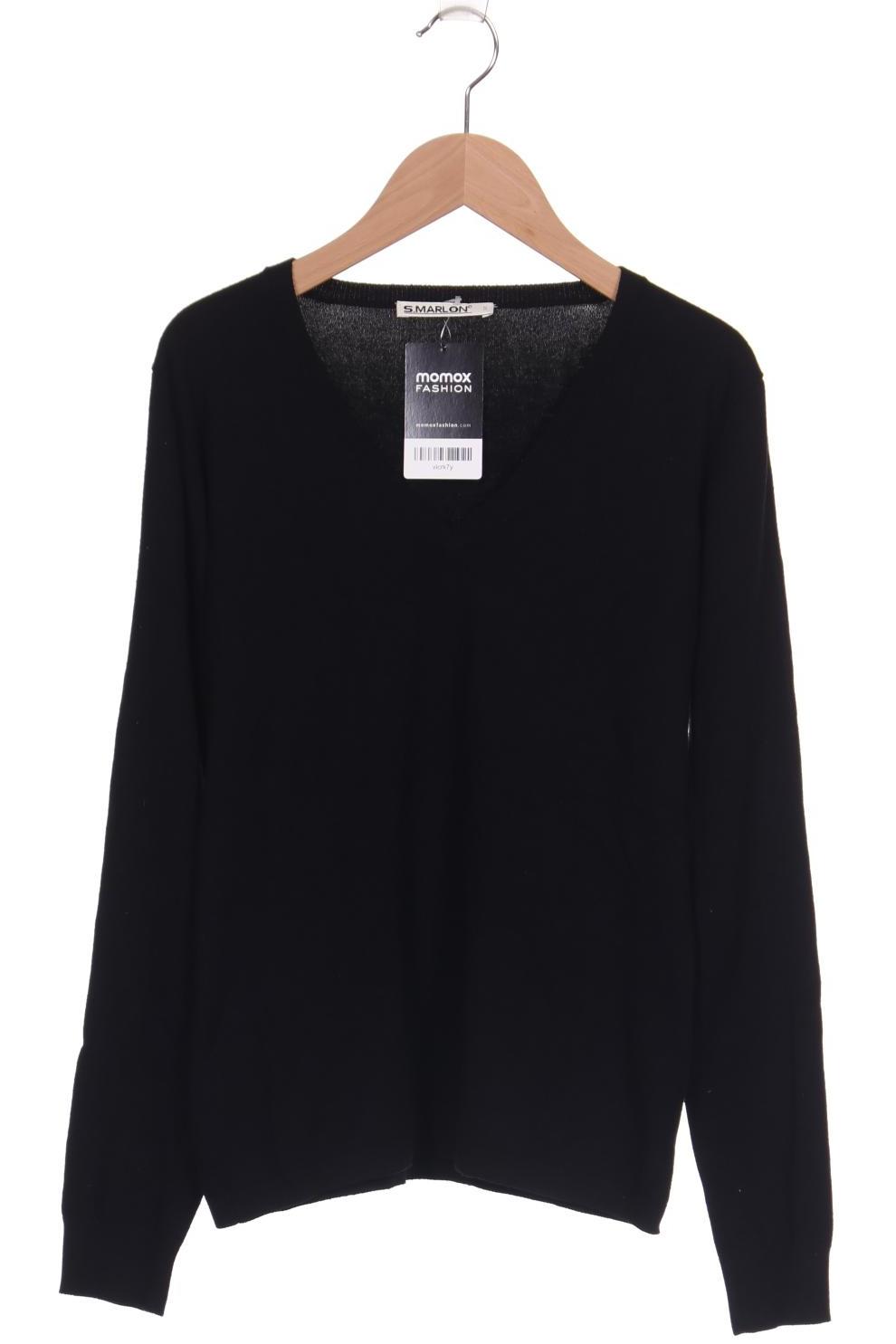 

S.marlon Damen Pullover, schwarz, Gr. 36