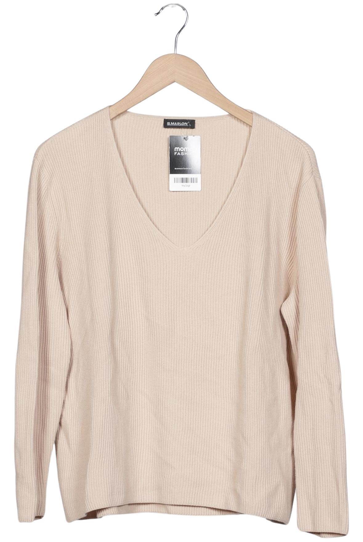 

S.marlon Damen Pullover, beige, Gr. 44