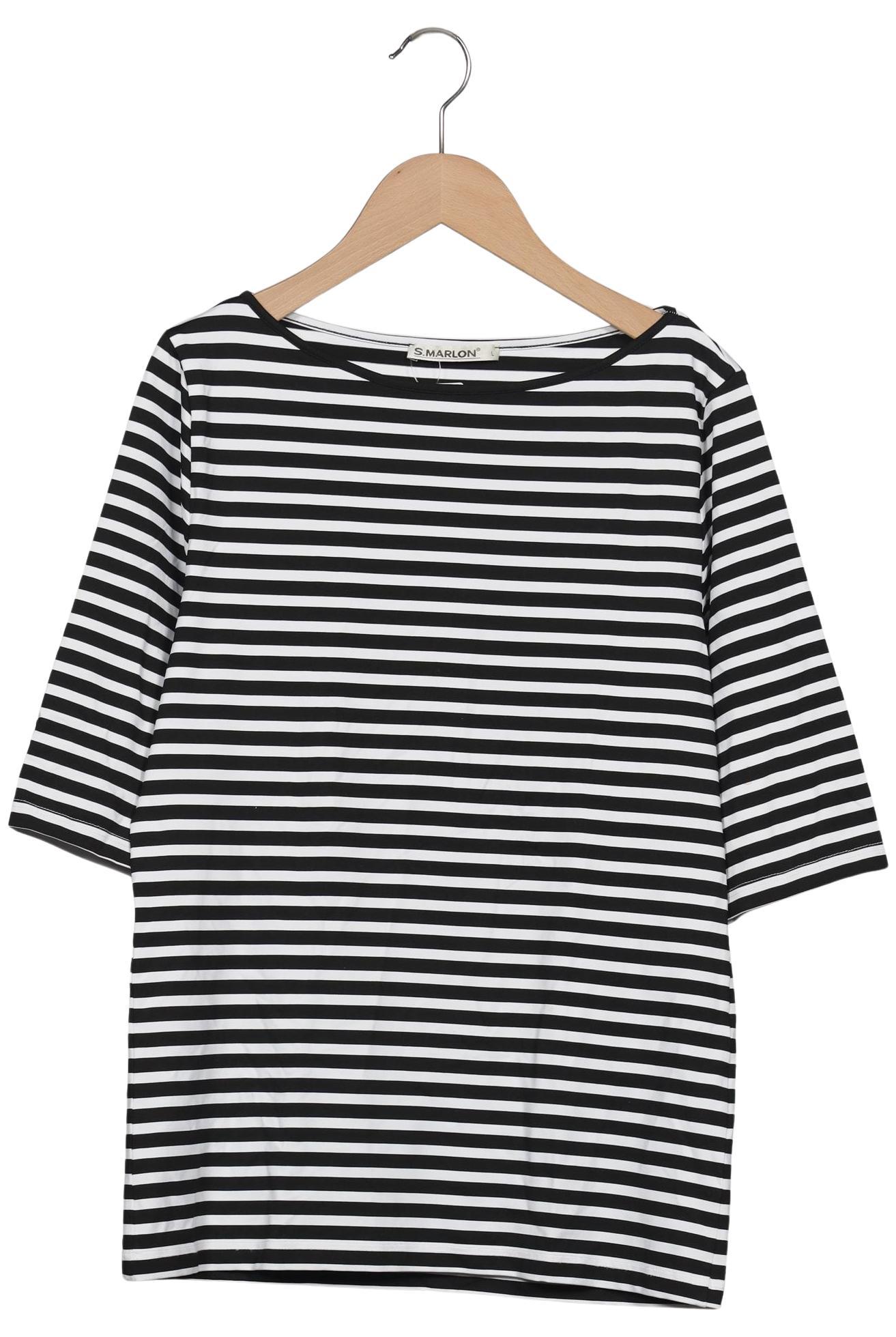 

S.marlon Damen T-Shirt, schwarz, Gr. 42