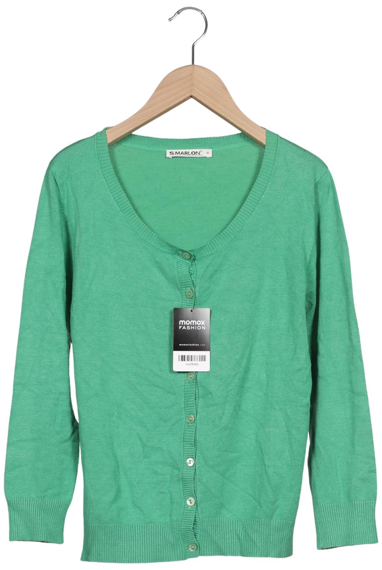 

S.marlon Damen Strickjacke, grün, Gr. 38