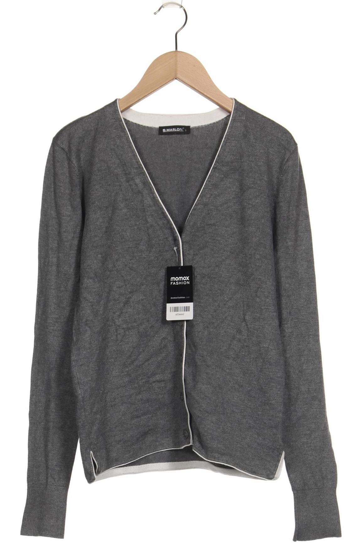 

S.marlon Damen Strickjacke, grau, Gr. 36