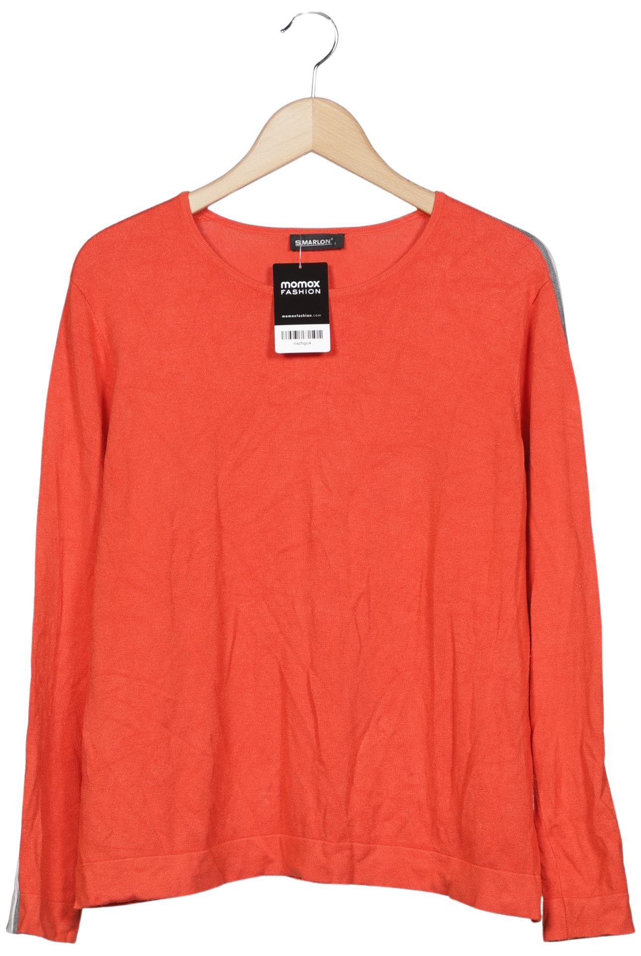 

S.marlon Damen Pullover, orange, Gr. 42