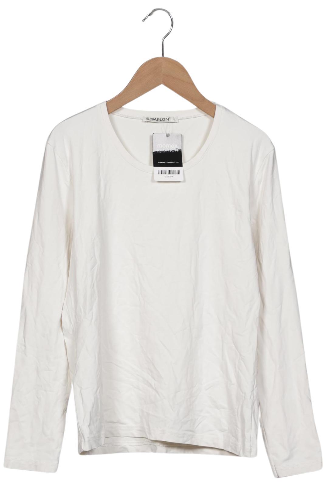 

S.marlon Damen Langarmshirt, weiß, Gr. 44