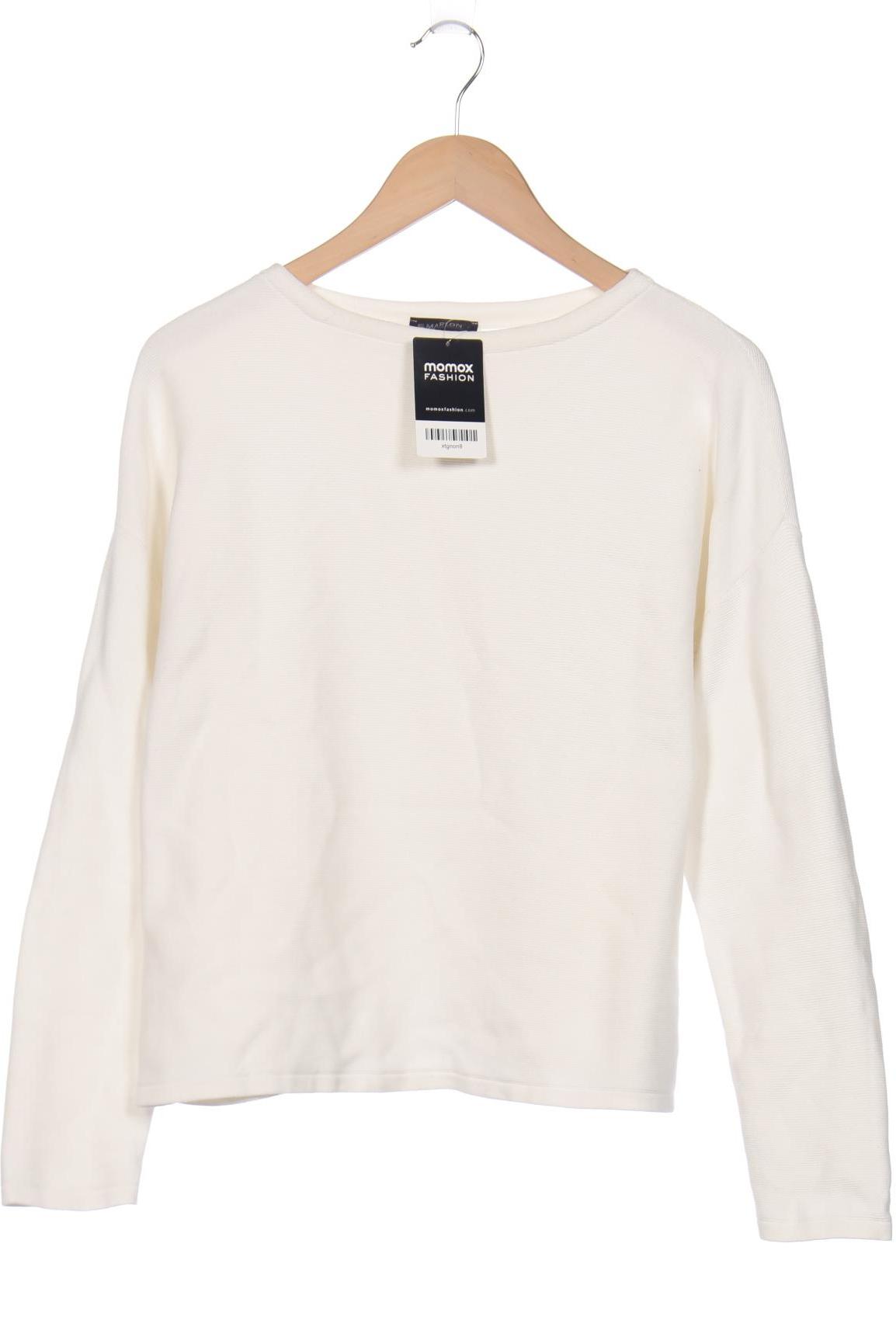 

S.marlon Damen Pullover, weiß, Gr. 42