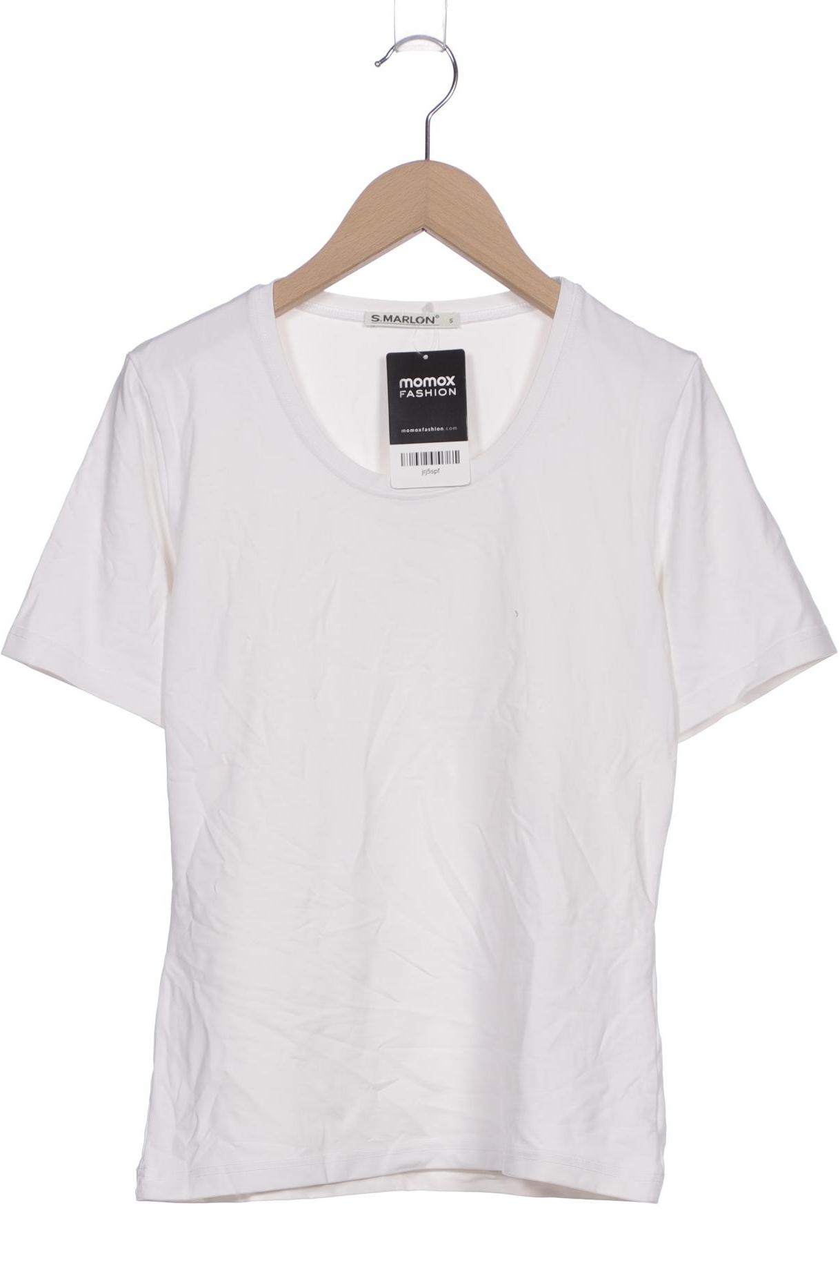 

S.marlon Damen T-Shirt, weiß, Gr. 36