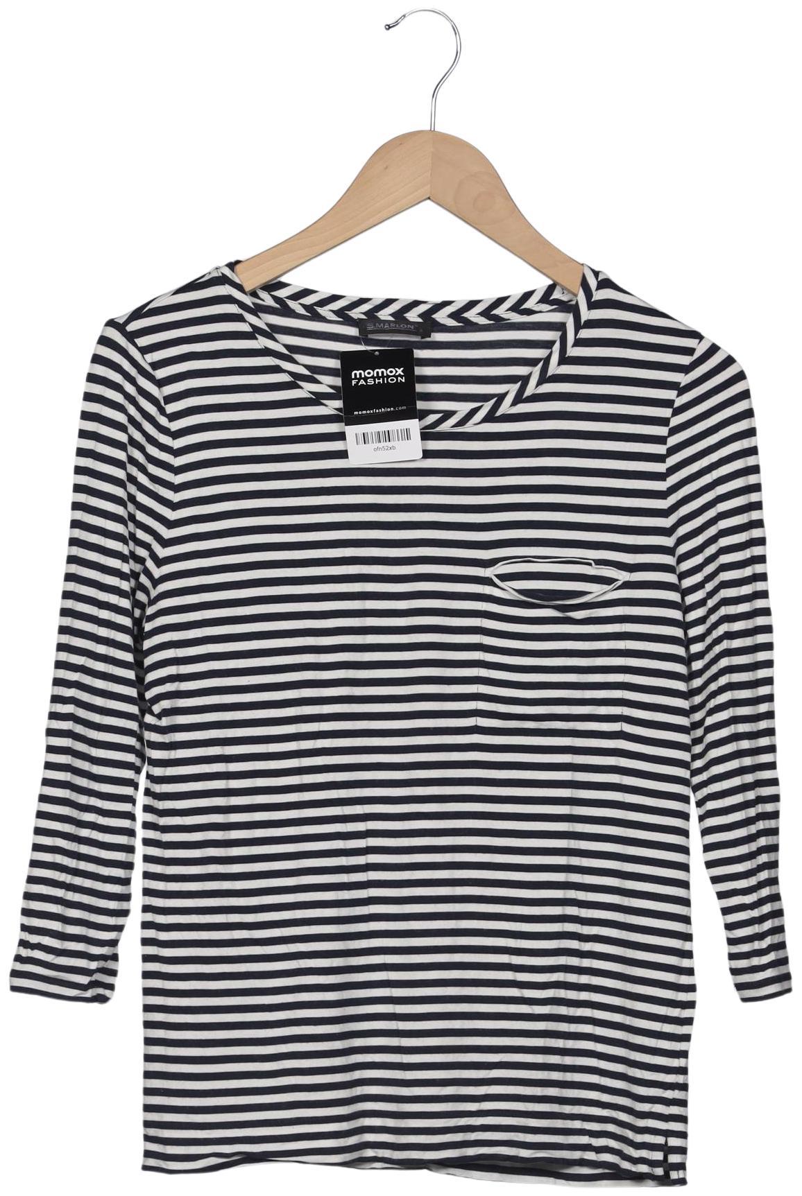 

S.marlon Damen Langarmshirt, marineblau, Gr. 36