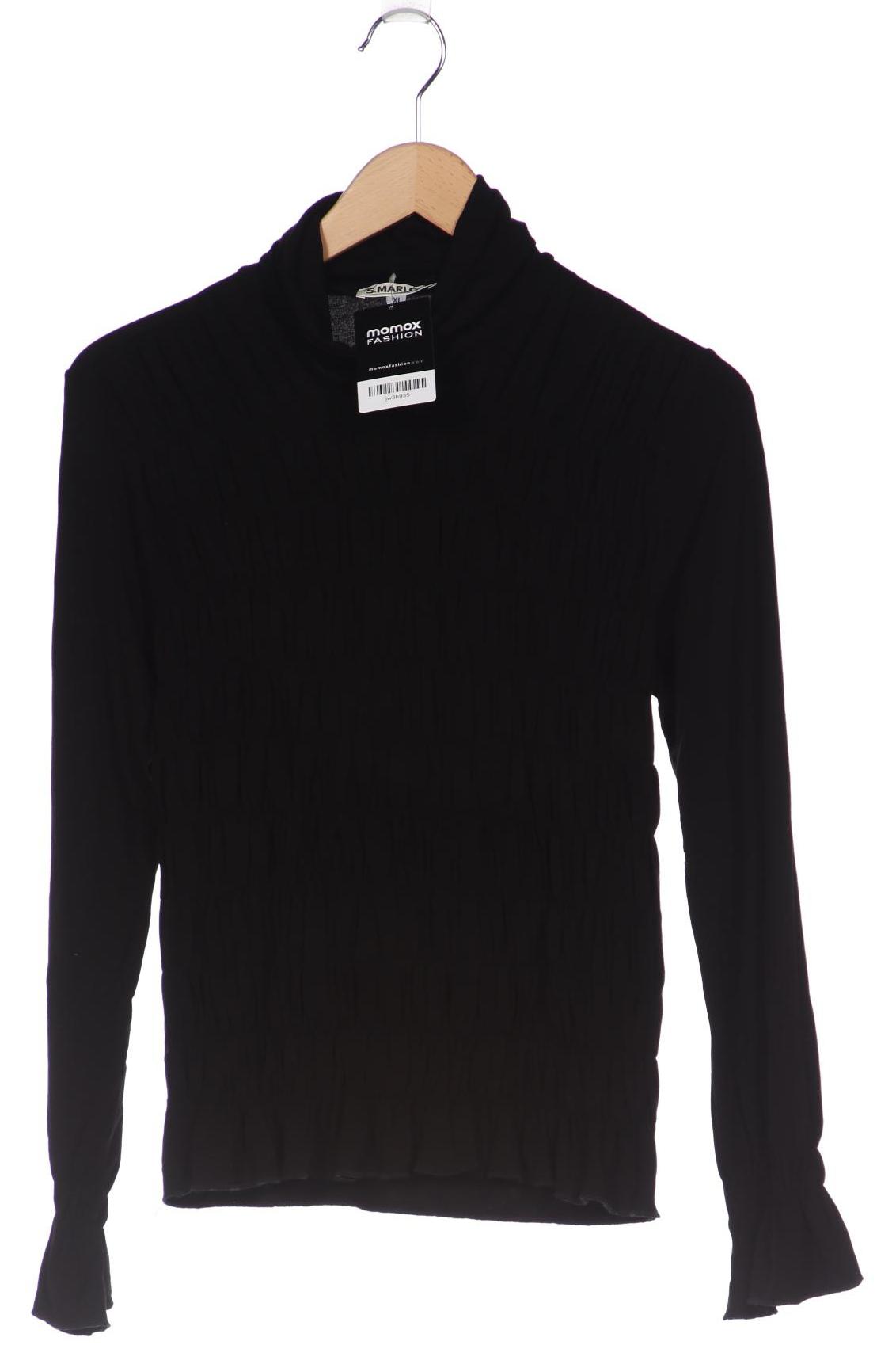 

S.MARLON Damen Langarmshirt, schwarz