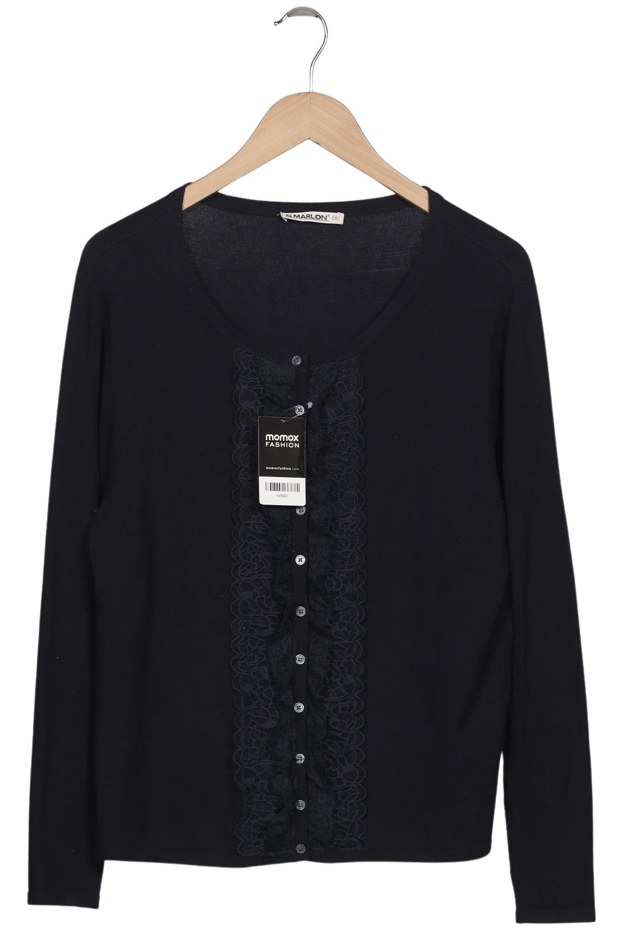 

S.marlon Damen Strickjacke, marineblau, Gr. 46