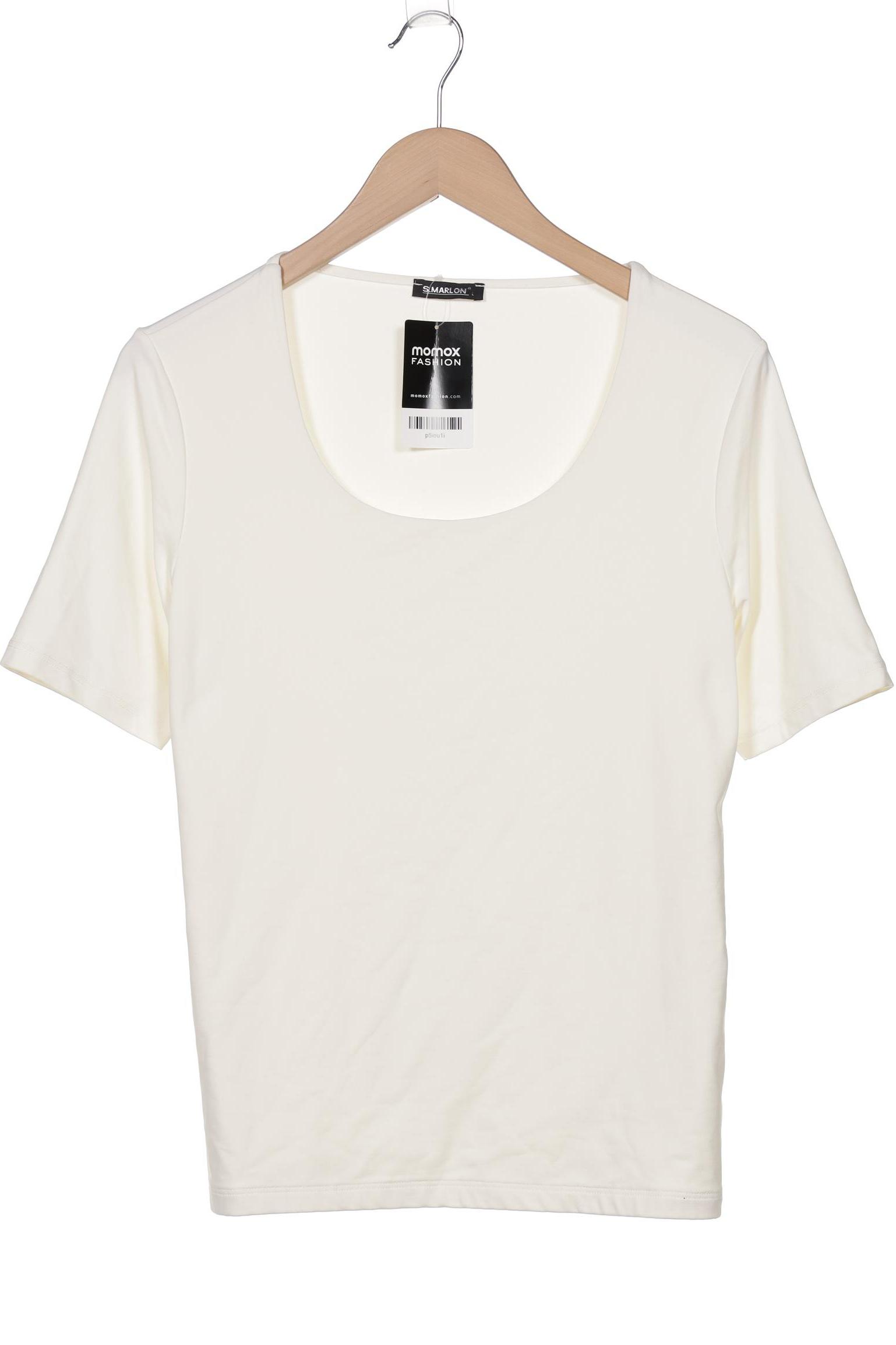 

S.marlon Damen T-Shirt, cremeweiß, Gr. 42