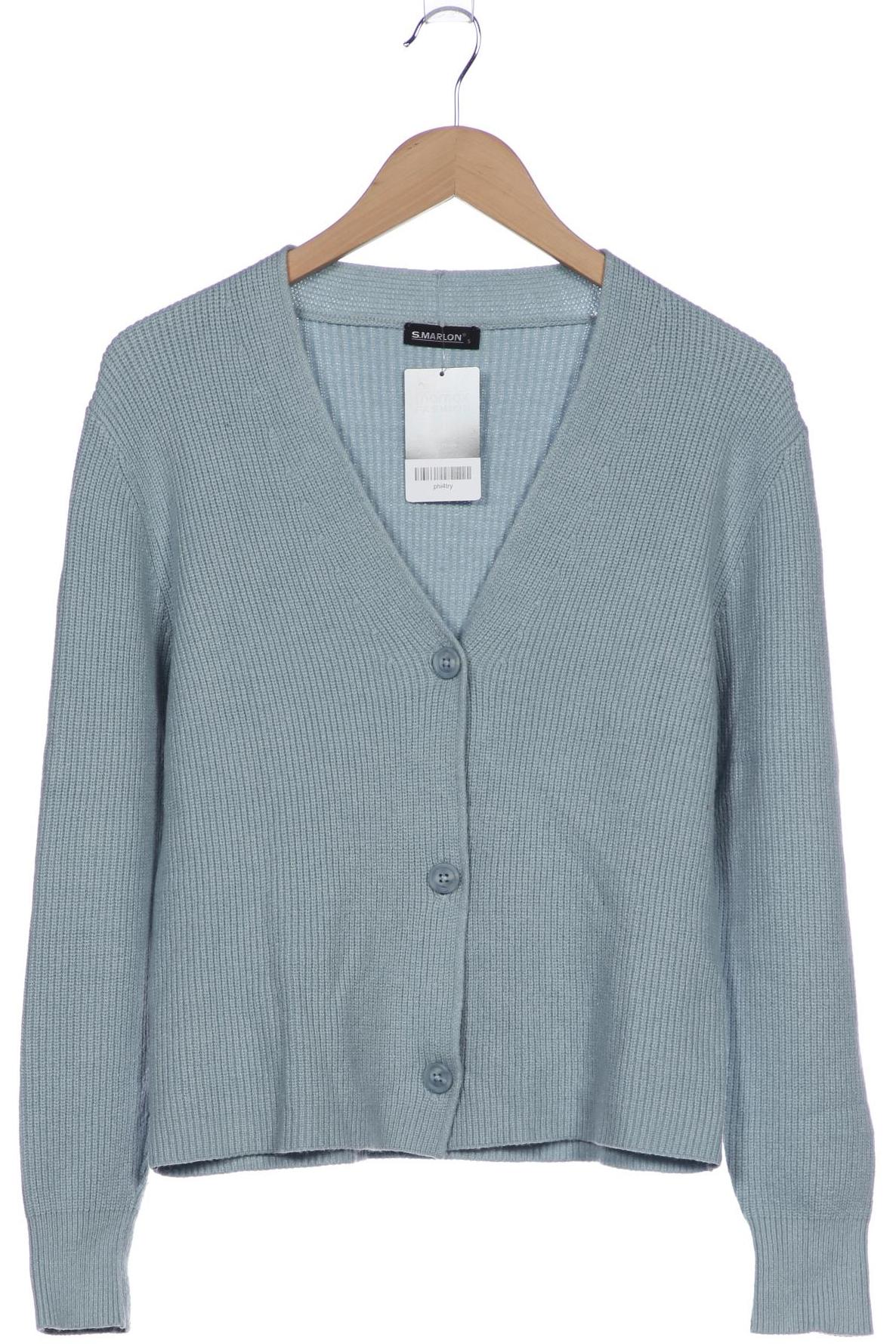 

S.marlon Damen Strickjacke, hellblau, Gr. 36