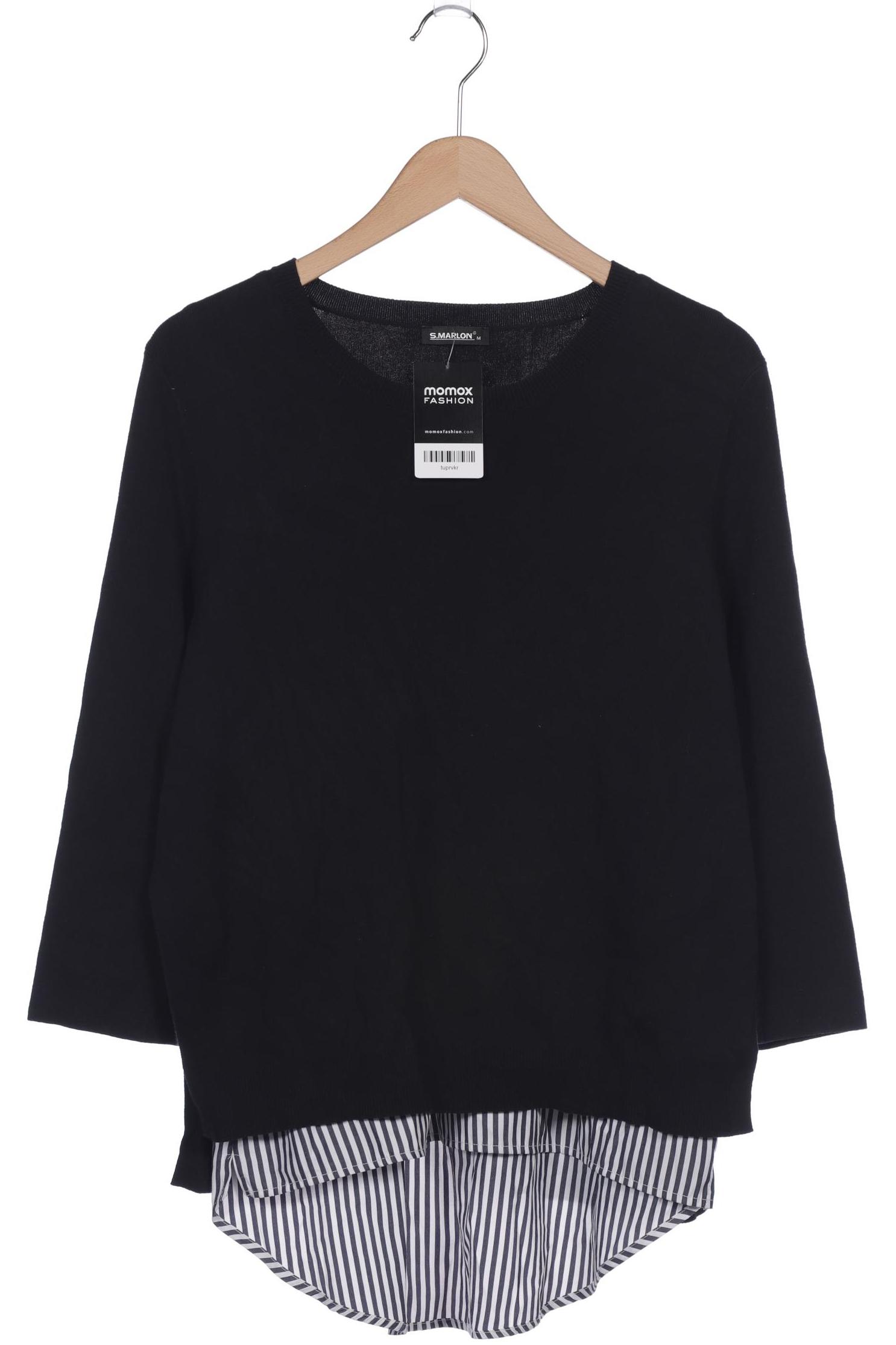

S.MARLON Damen Pullover, schwarz