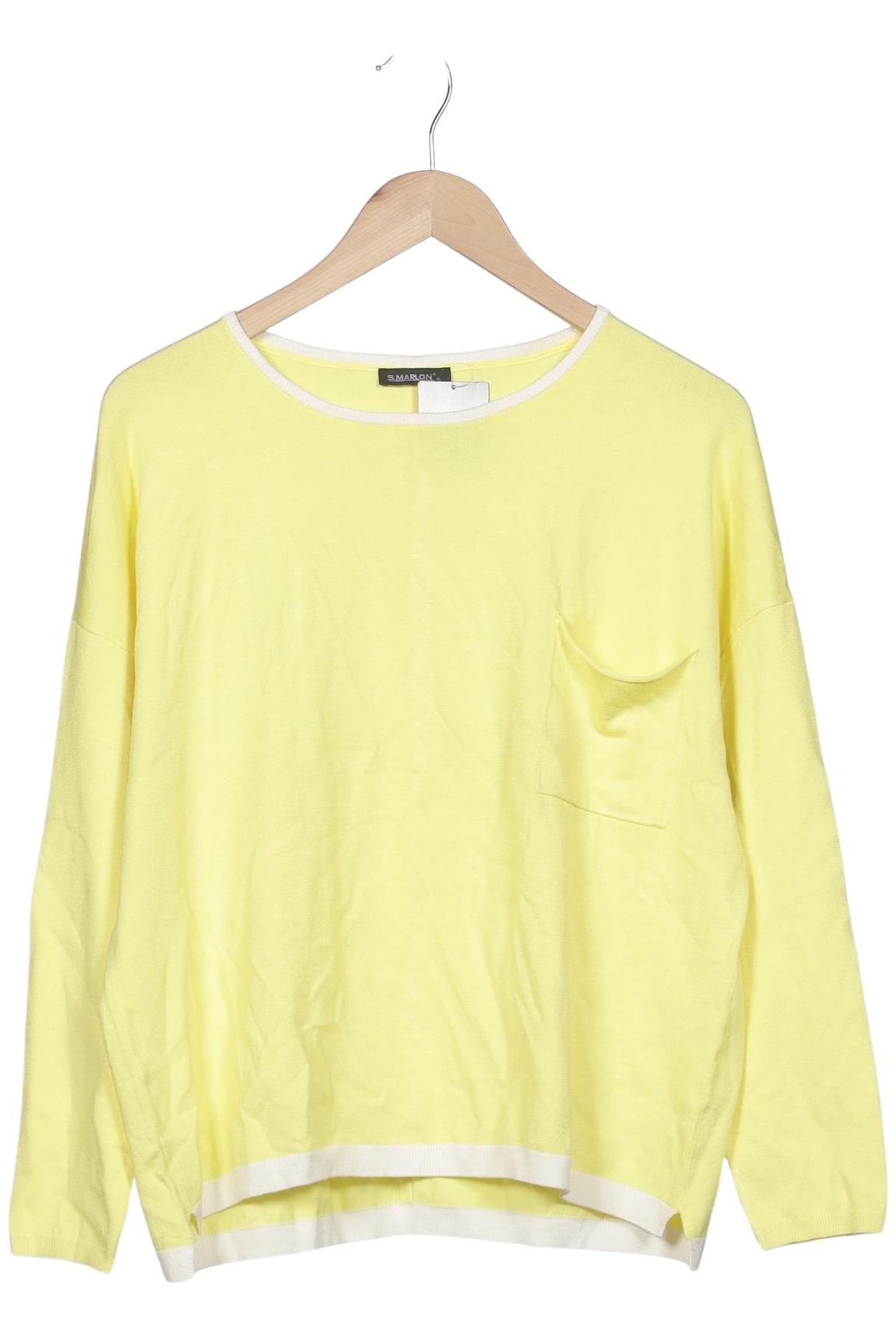 

S.marlon Damen Pullover, gelb, Gr. 44