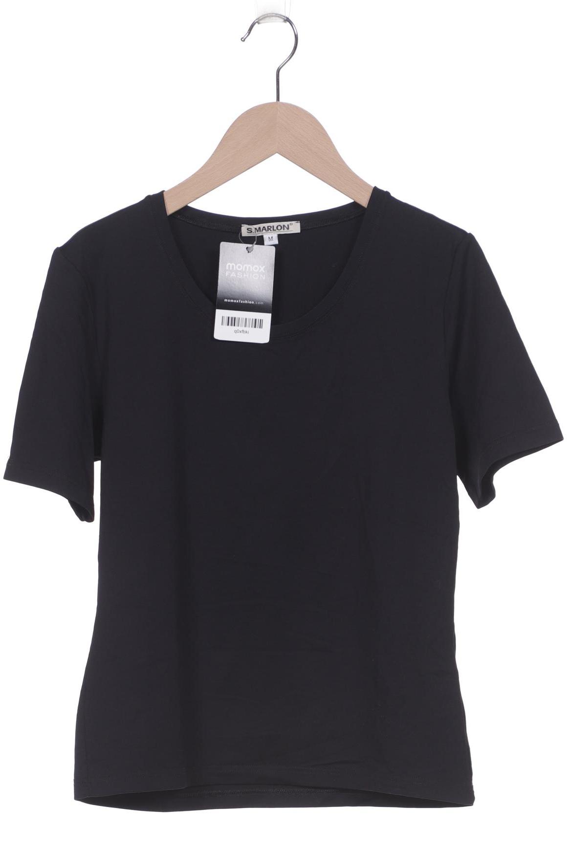 

S.MARLON Damen T-Shirt, schwarz