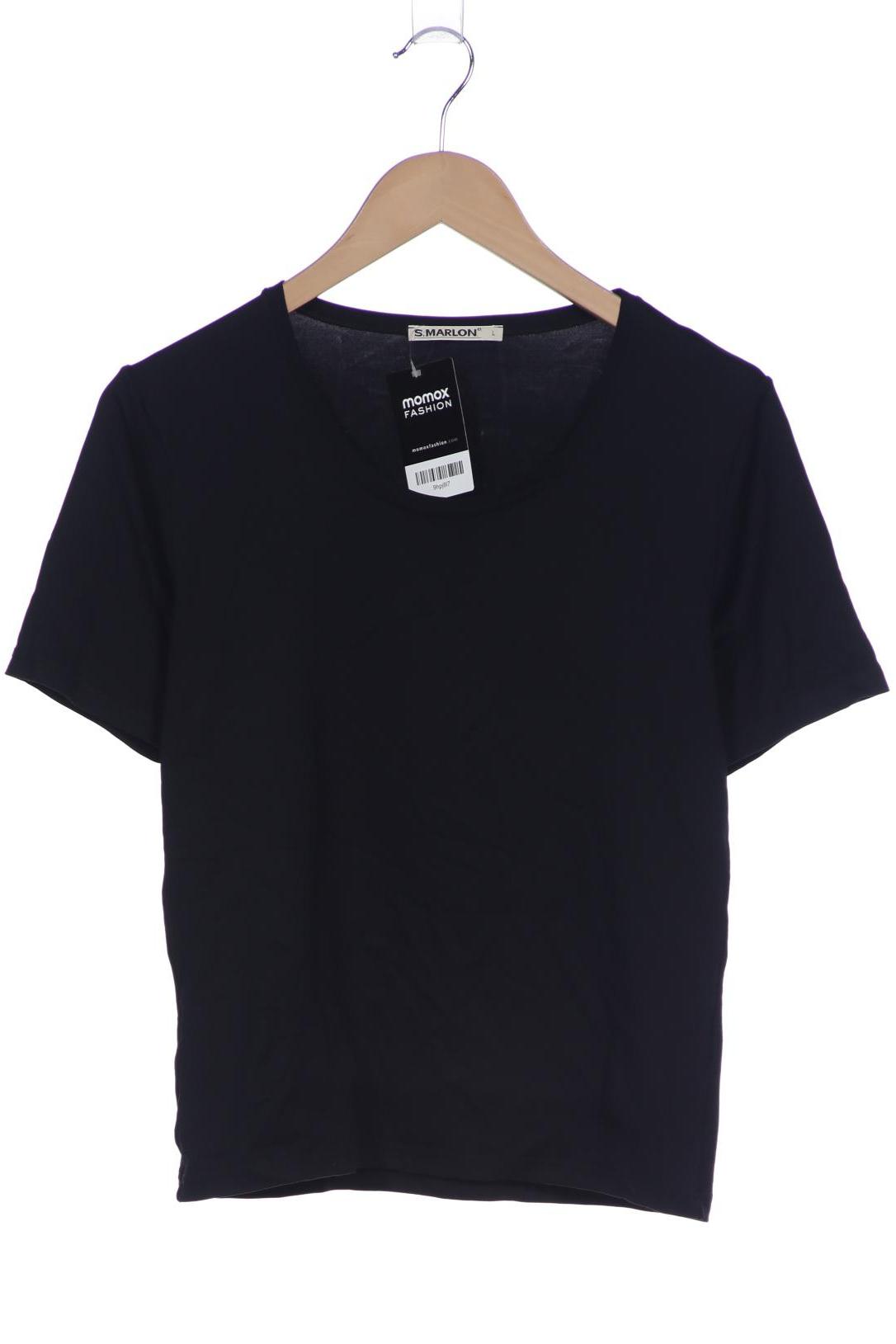 

S.marlon Damen T-Shirt, schwarz, Gr. 42