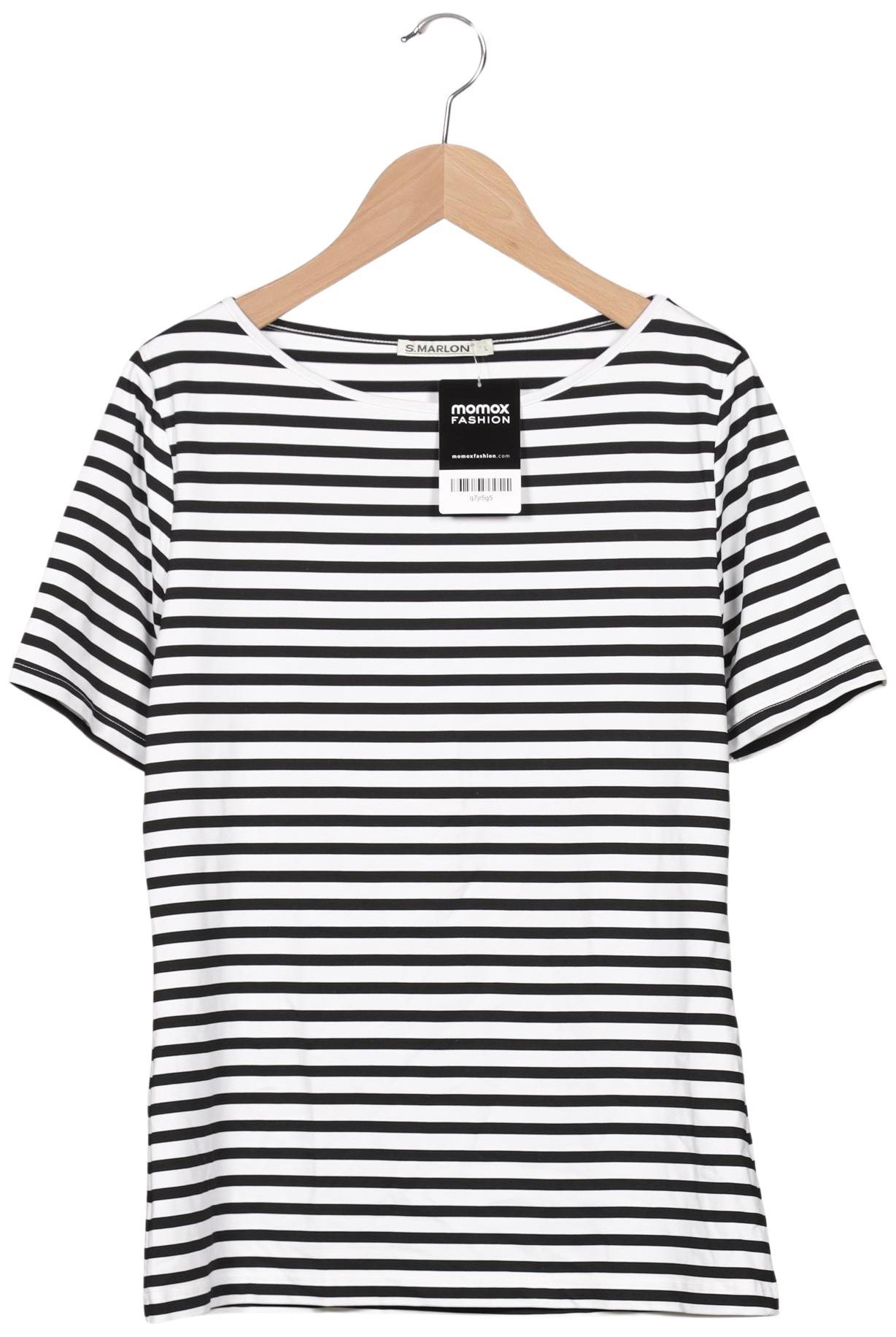 

S.marlon Damen T-Shirt, schwarz, Gr. 42
