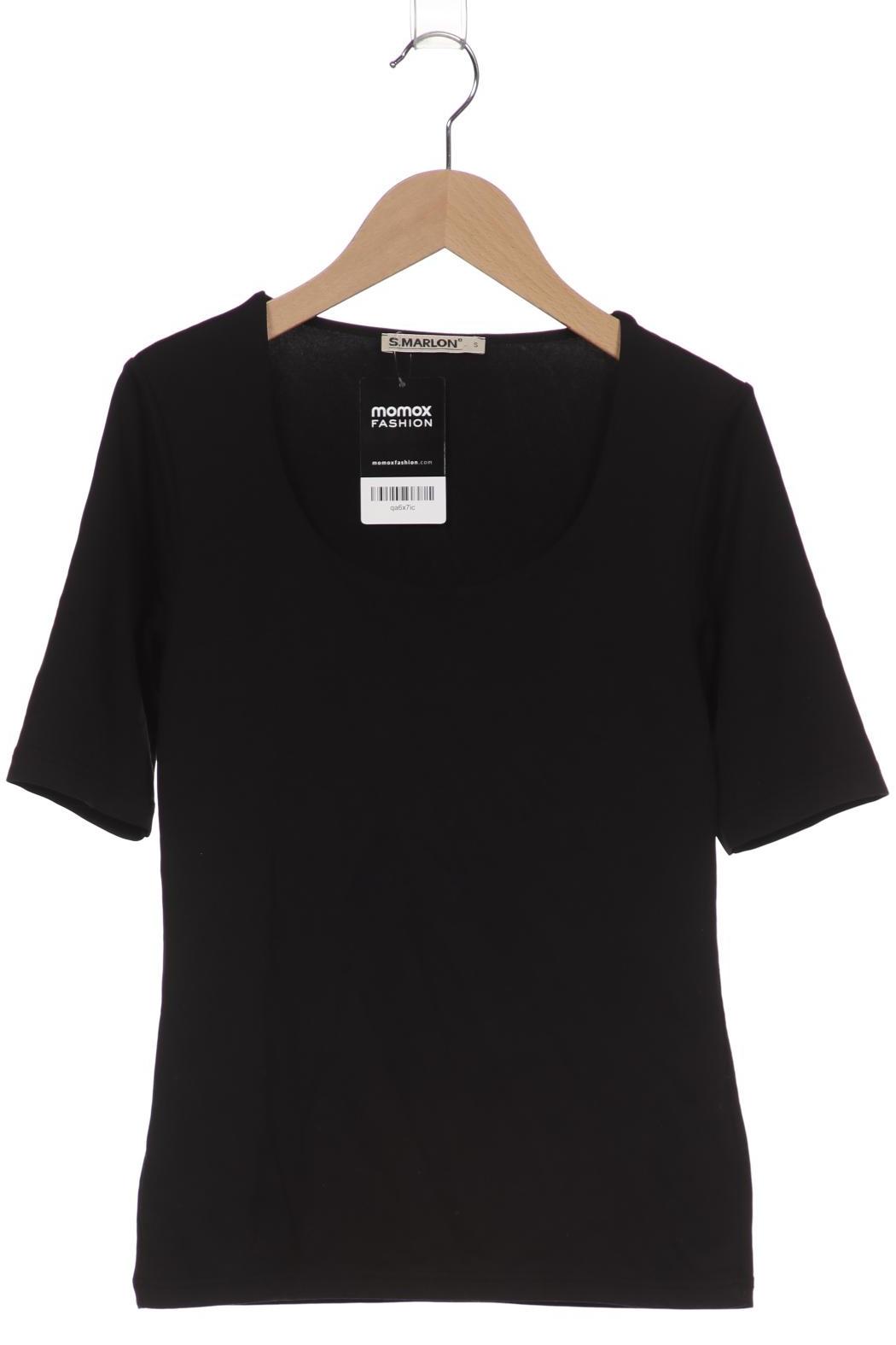 

S.MARLON Damen T-Shirt, schwarz