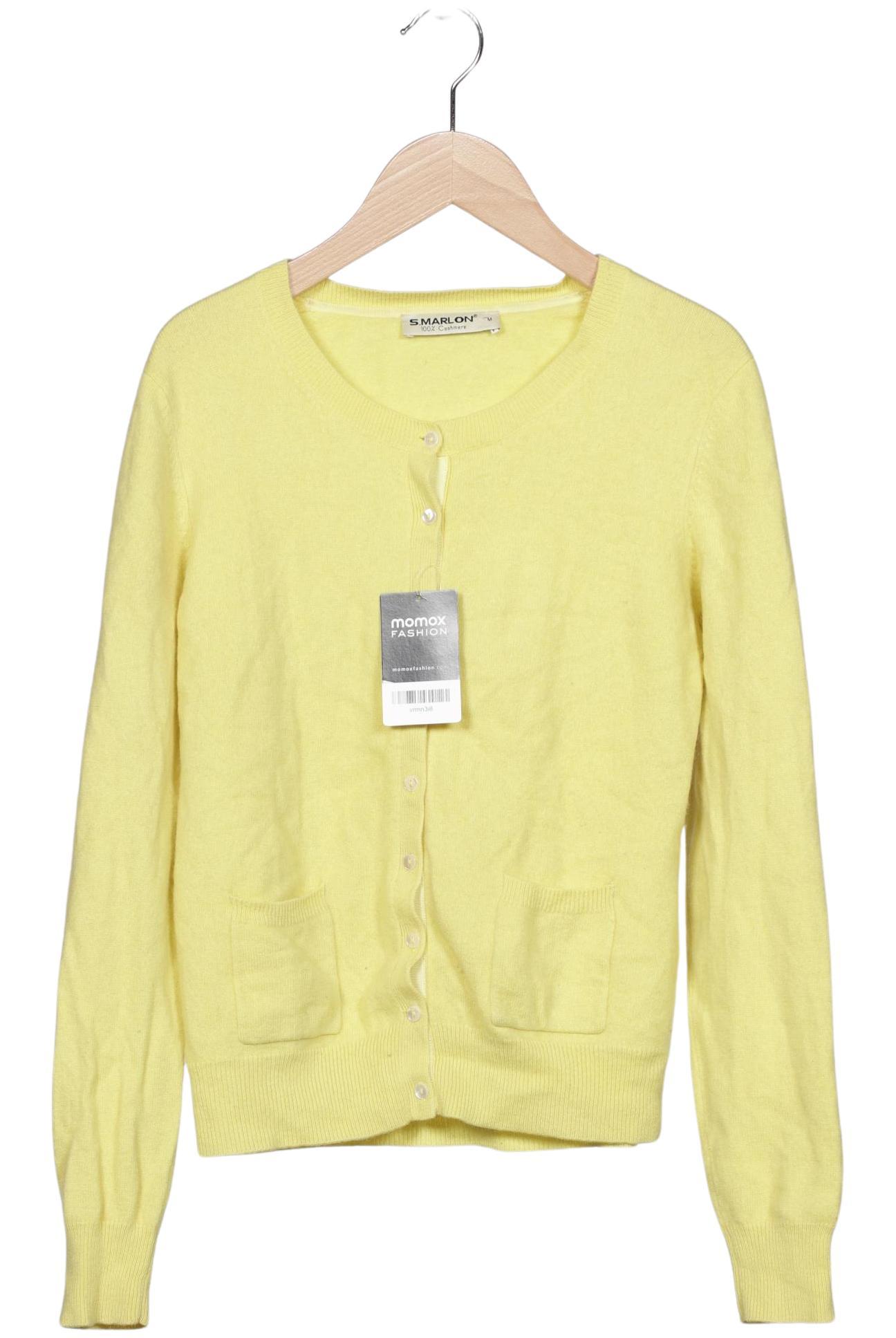 

S.marlon Damen Strickjacke, gelb, Gr. 38
