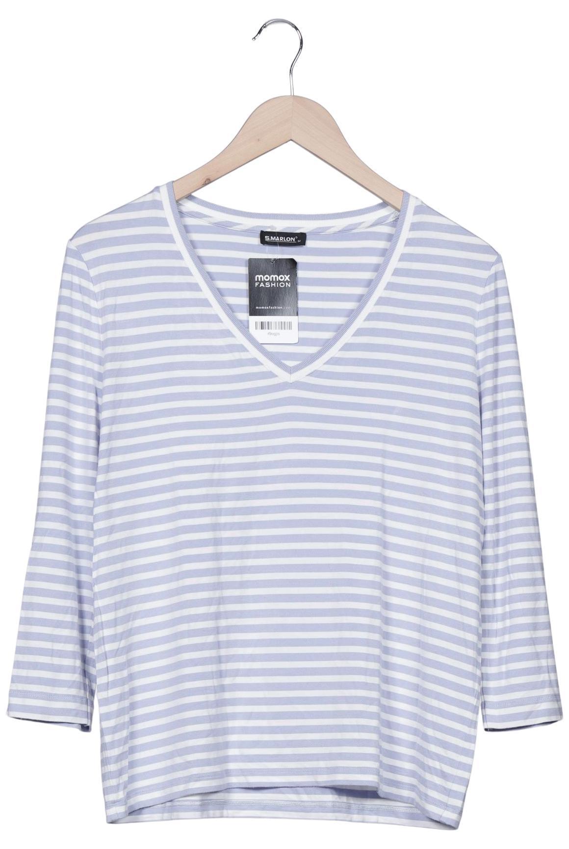 

S.marlon Damen Langarmshirt, blau, Gr. 38