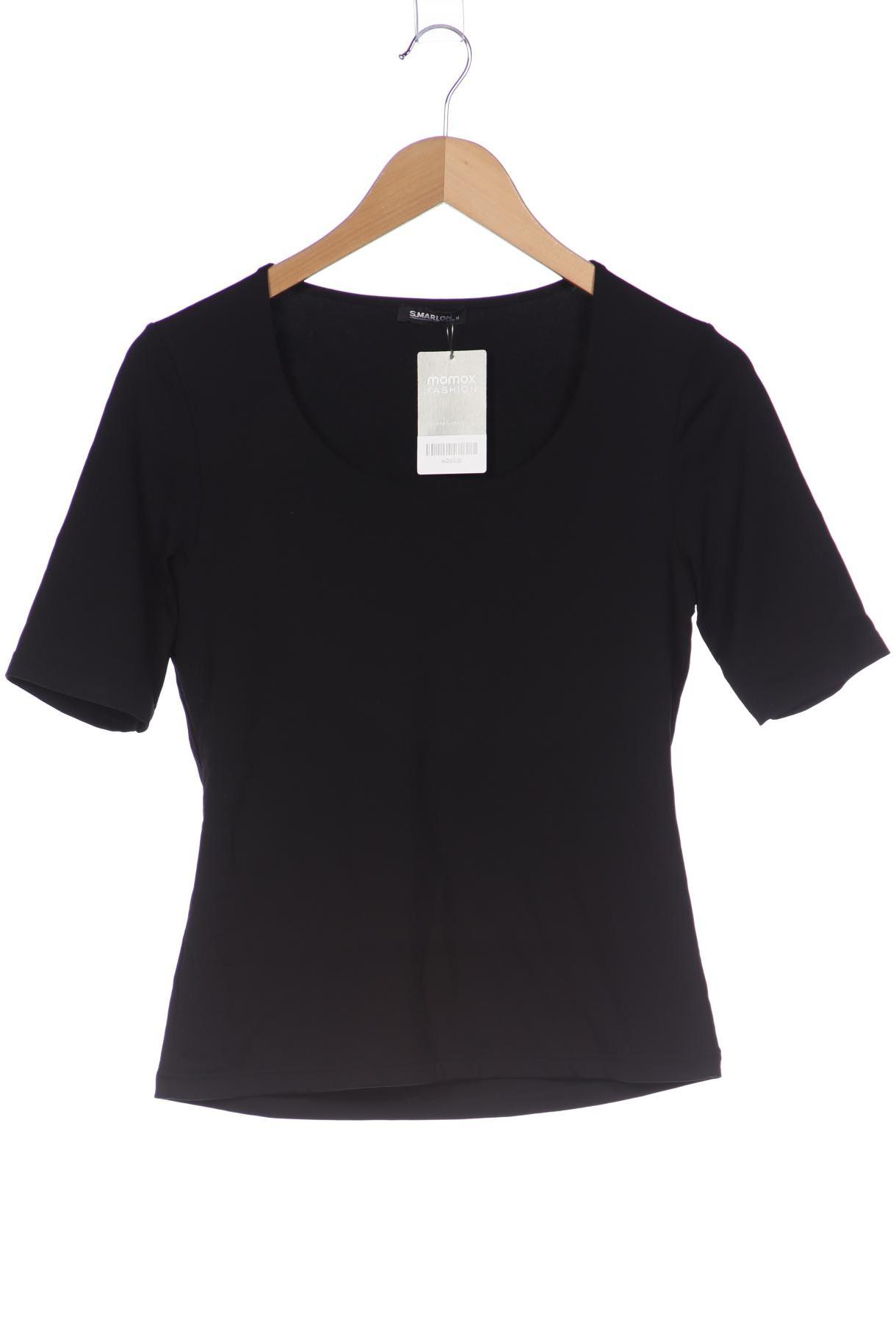 

S.marlon Damen T-Shirt, schwarz, Gr. 38