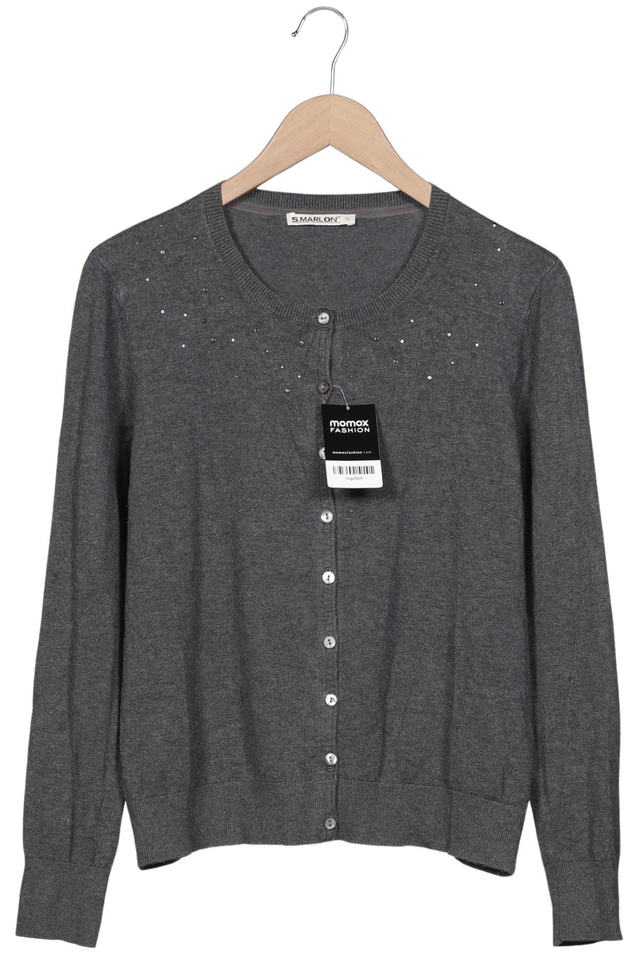 

S.marlon Damen Strickjacke, grau, Gr. 44