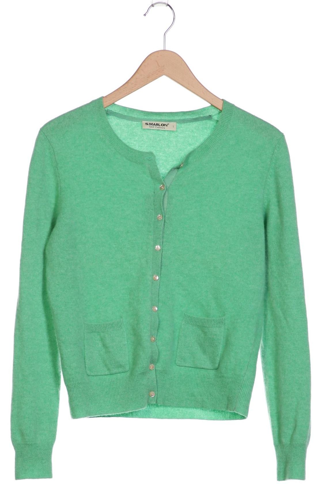 

S.marlon Damen Strickjacke, grün, Gr. 42
