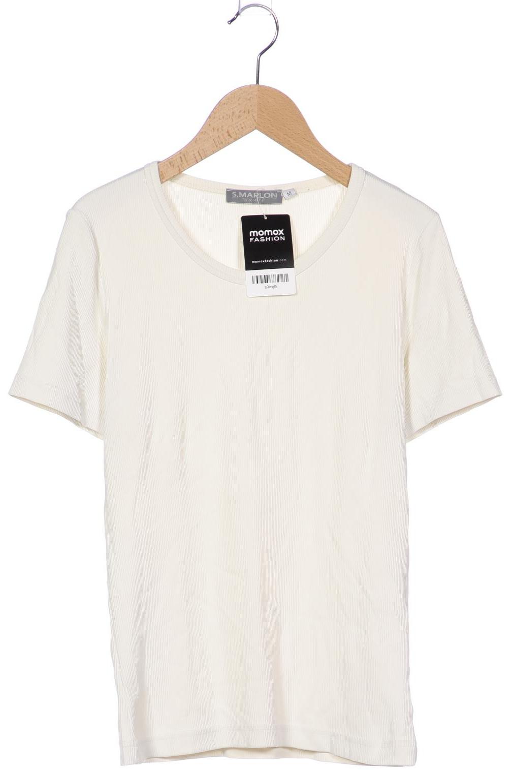 

S.marlon Damen T-Shirt, weiß, Gr. 38