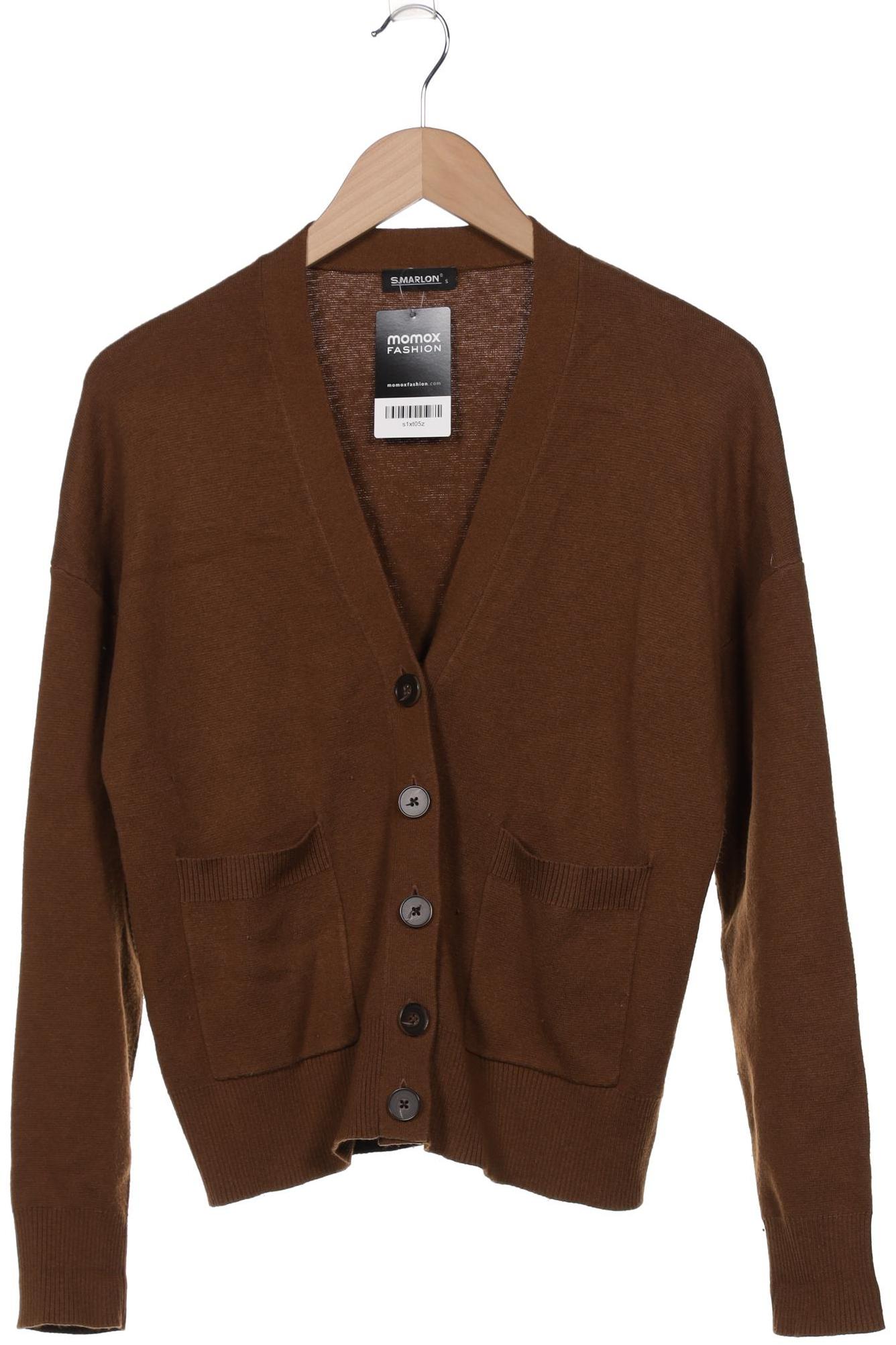 

S.marlon Damen Strickjacke, braun, Gr. 36