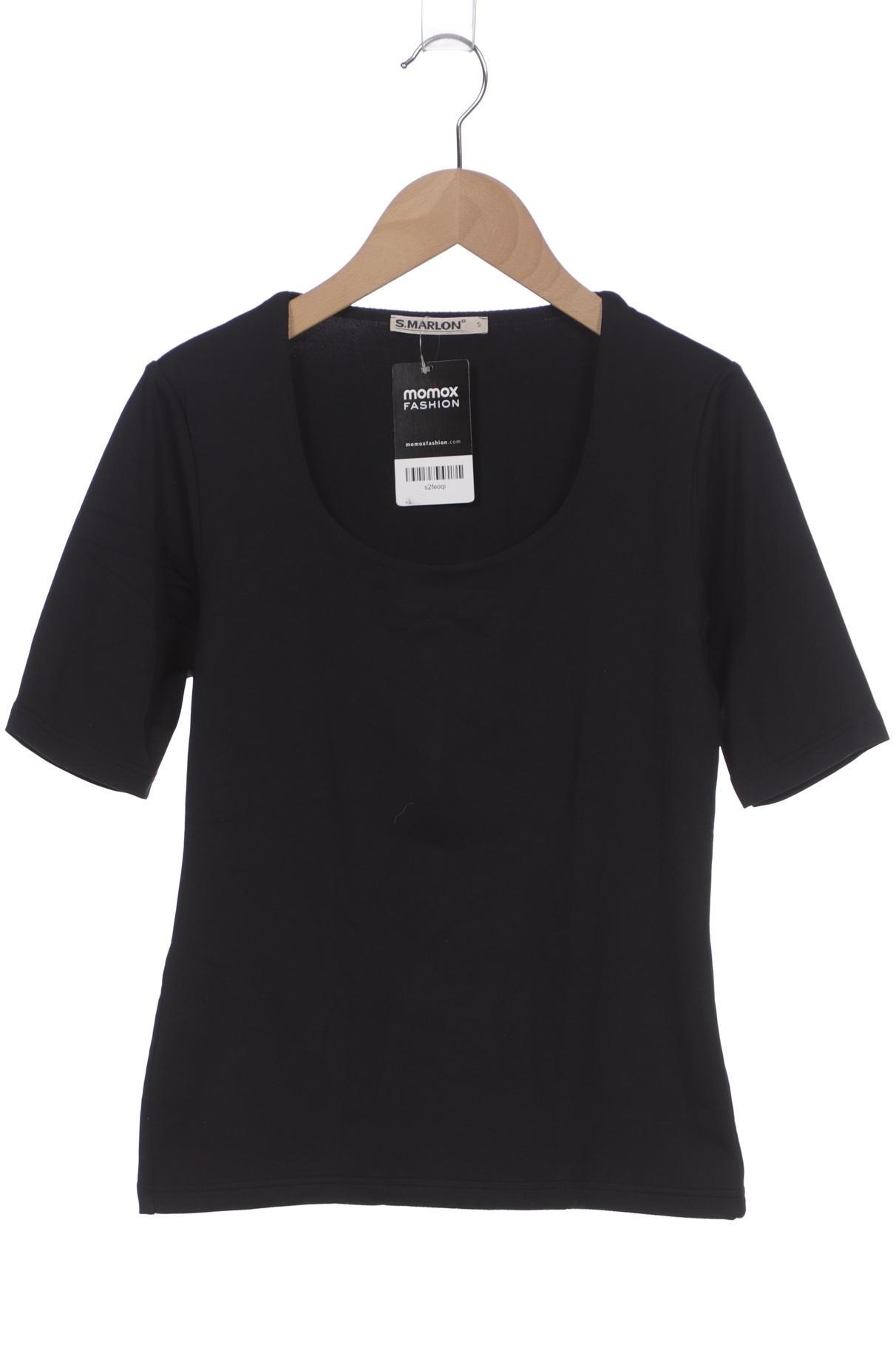 

S.marlon Damen T-Shirt, schwarz, Gr. 36