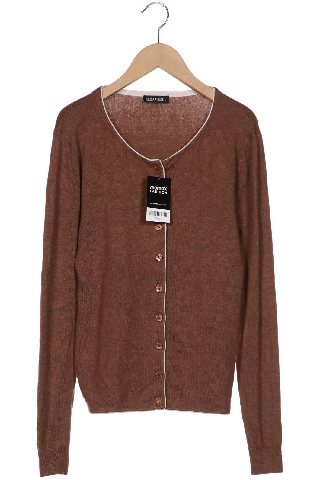 

S.marlon Damen Strickjacke, braun, Gr. 36