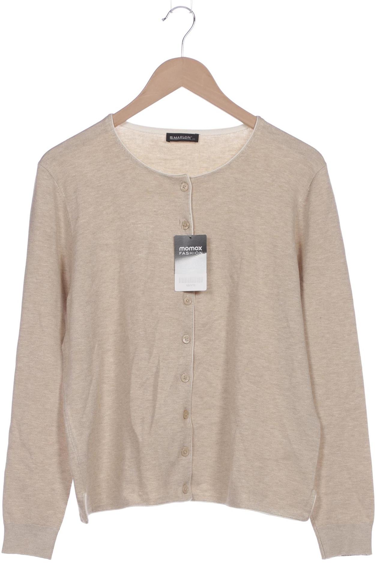 

S.marlon Damen Strickjacke, beige, Gr. 46