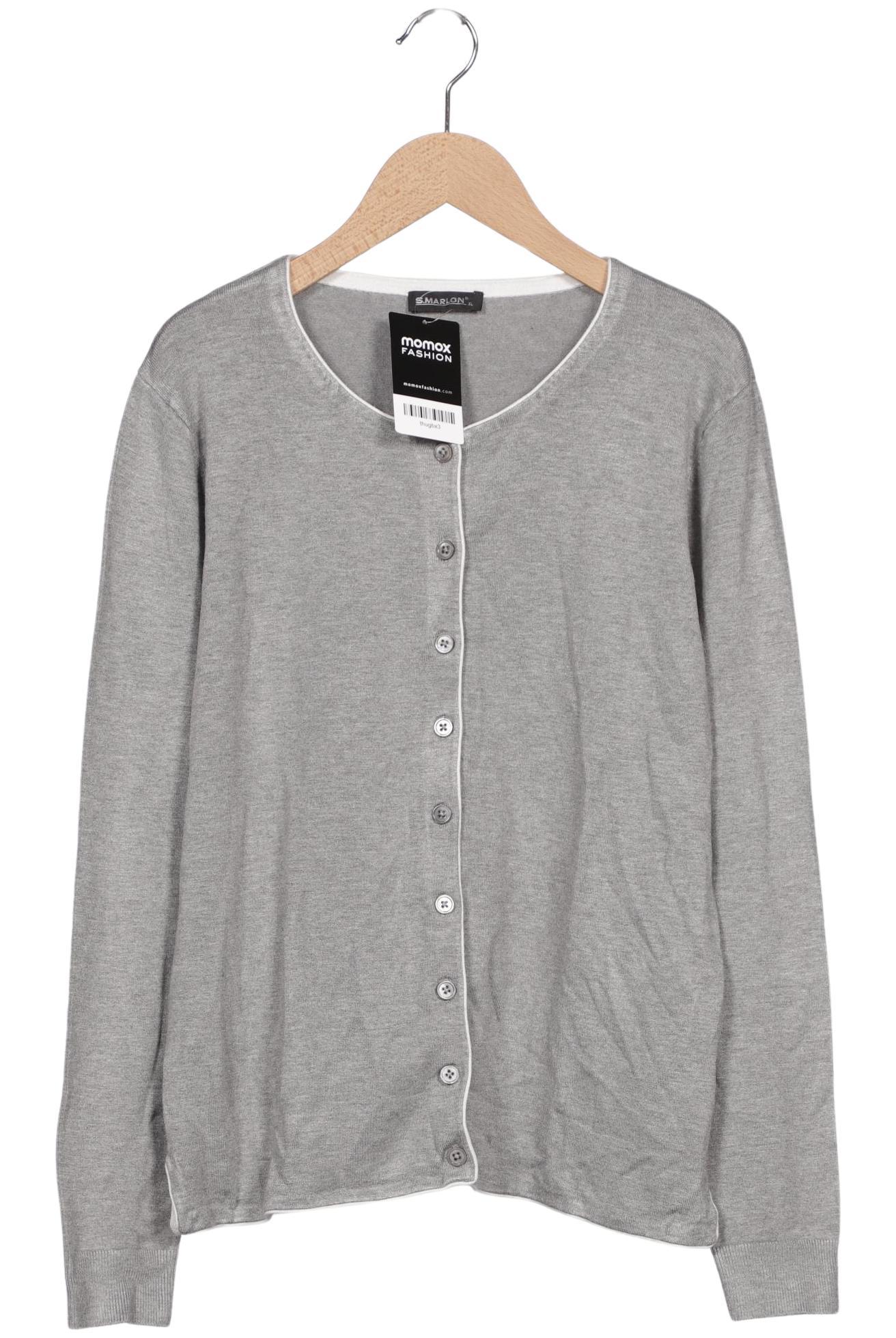 

S.marlon Damen Strickjacke, grau, Gr. 44
