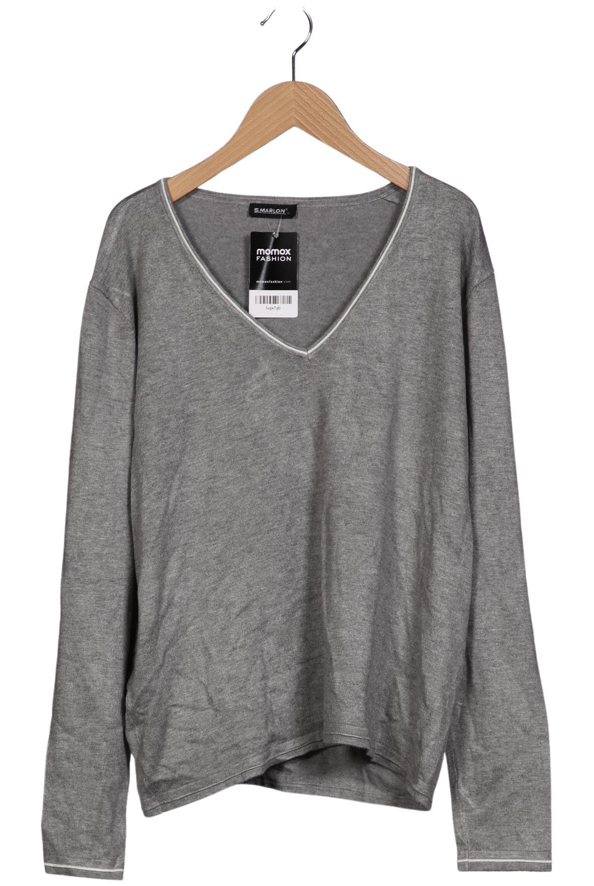 

S.marlon Damen Pullover, grau, Gr. 44