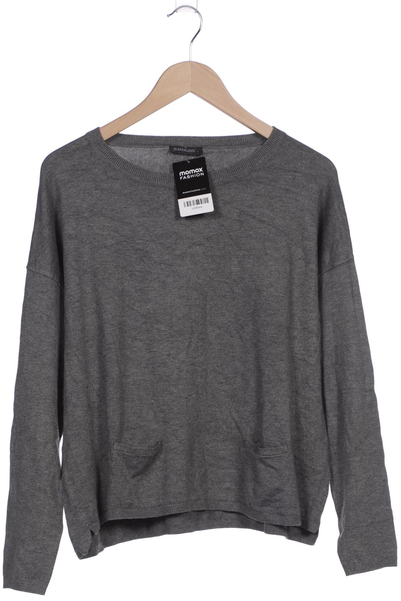 

S.marlon Damen Pullover, grau, Gr. 42