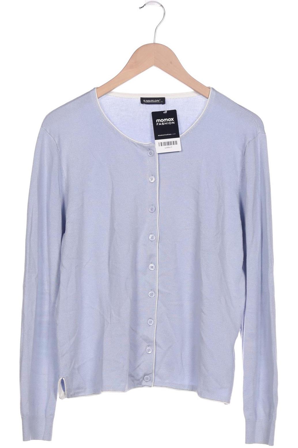 

S.marlon Damen Strickjacke, hellblau, Gr. 46