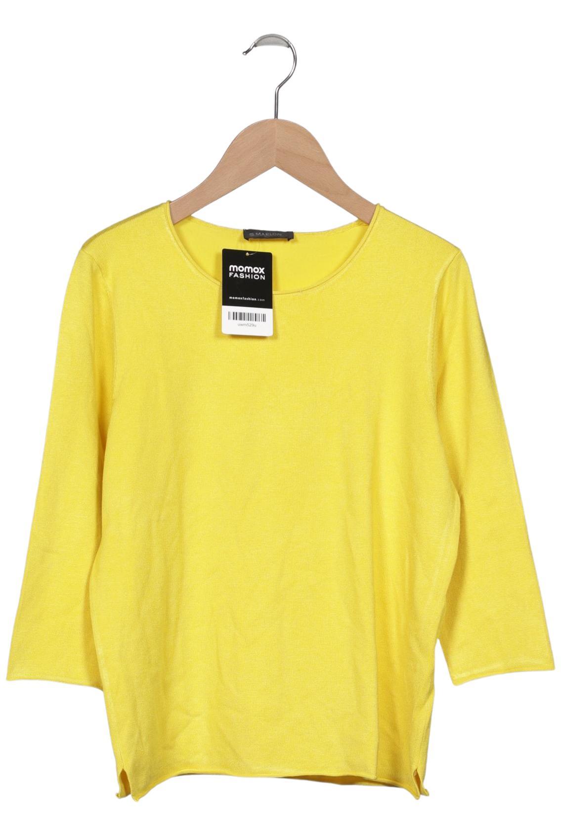 

S.marlon Damen Pullover, gelb, Gr. 36