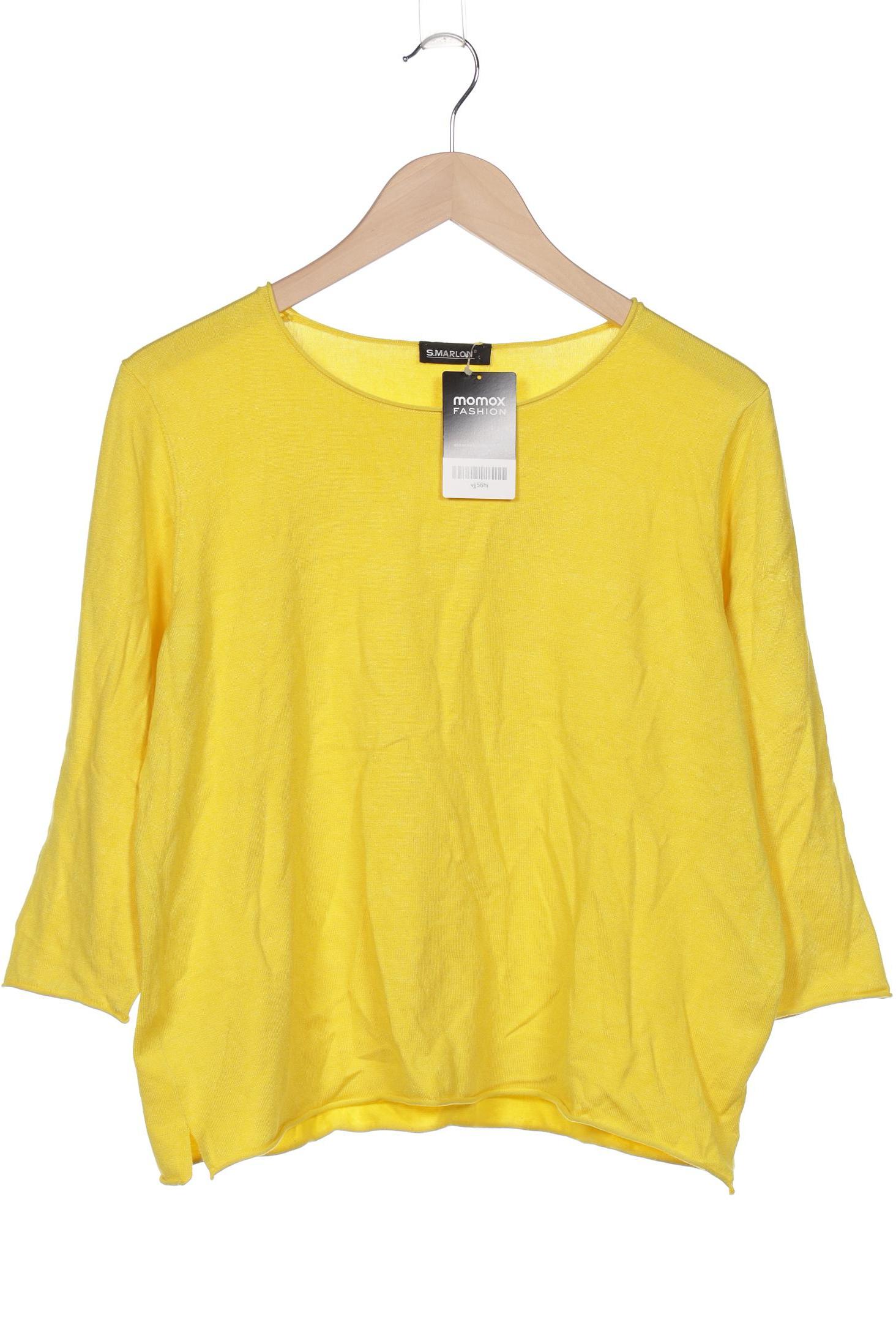 

S.marlon Damen Pullover, gelb, Gr. 42