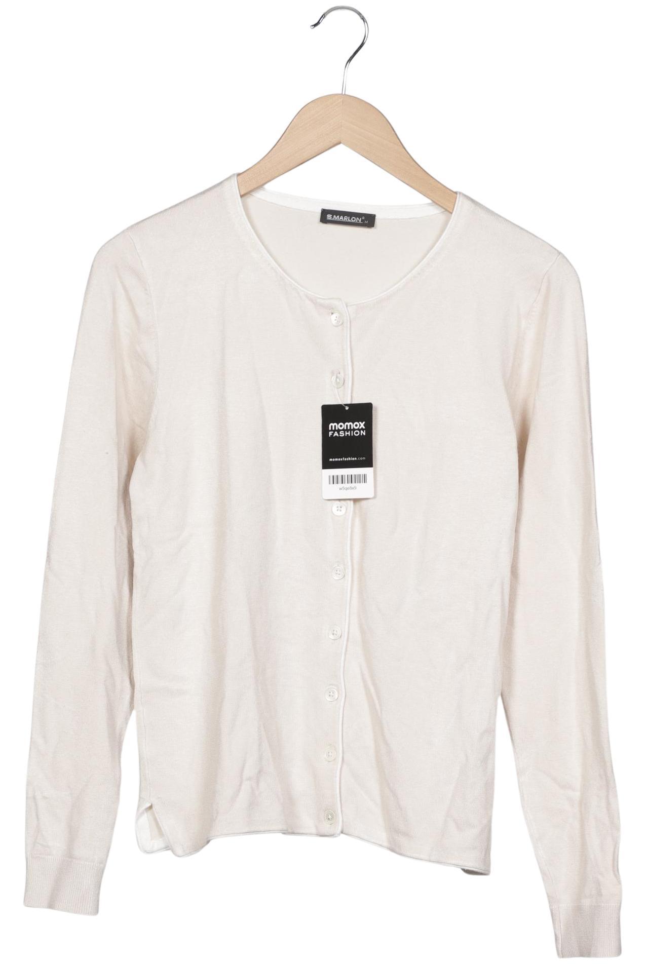 

S.marlon Damen Strickjacke, cremeweiß, Gr. 38