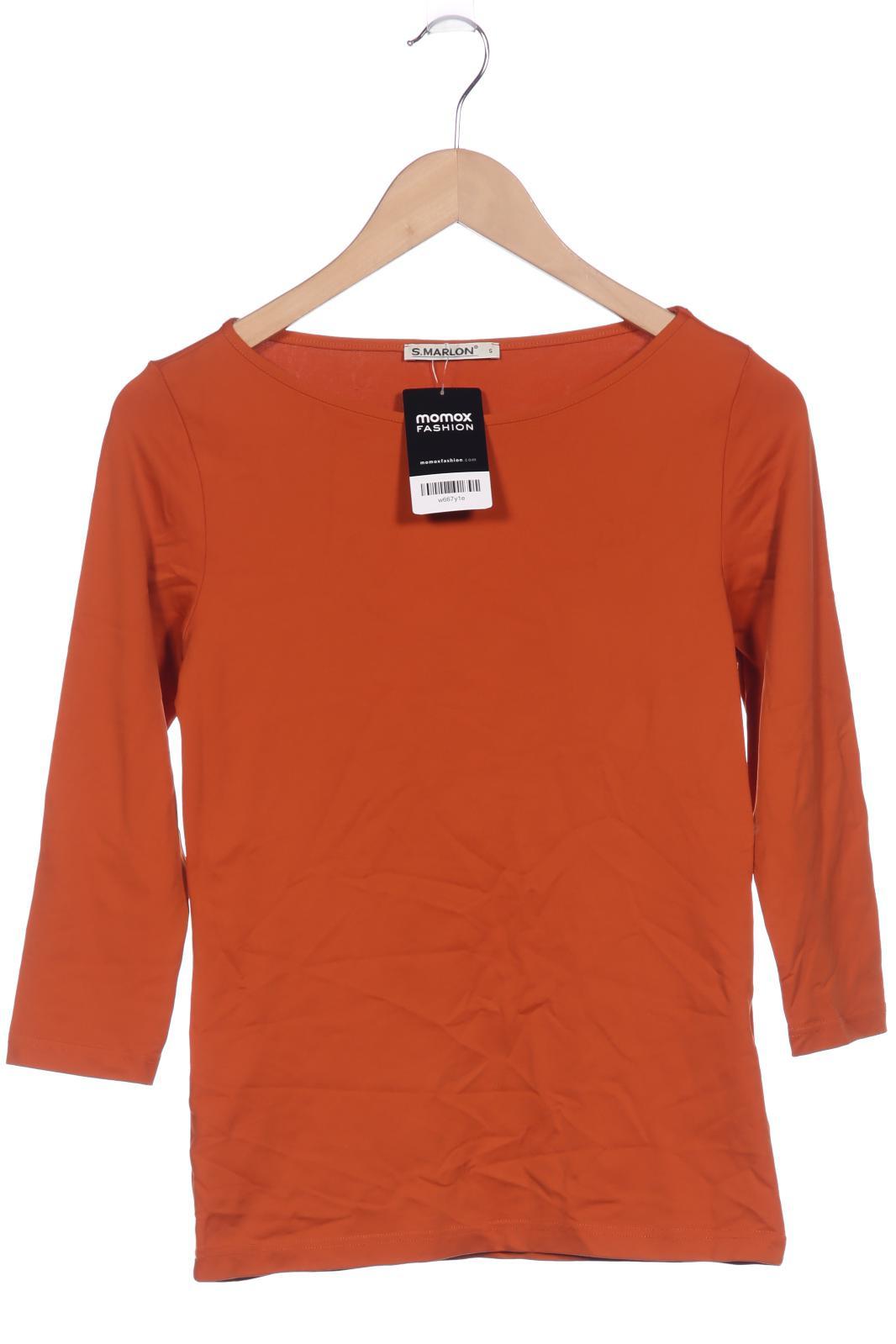 

S.marlon Damen Langarmshirt, orange, Gr. 36