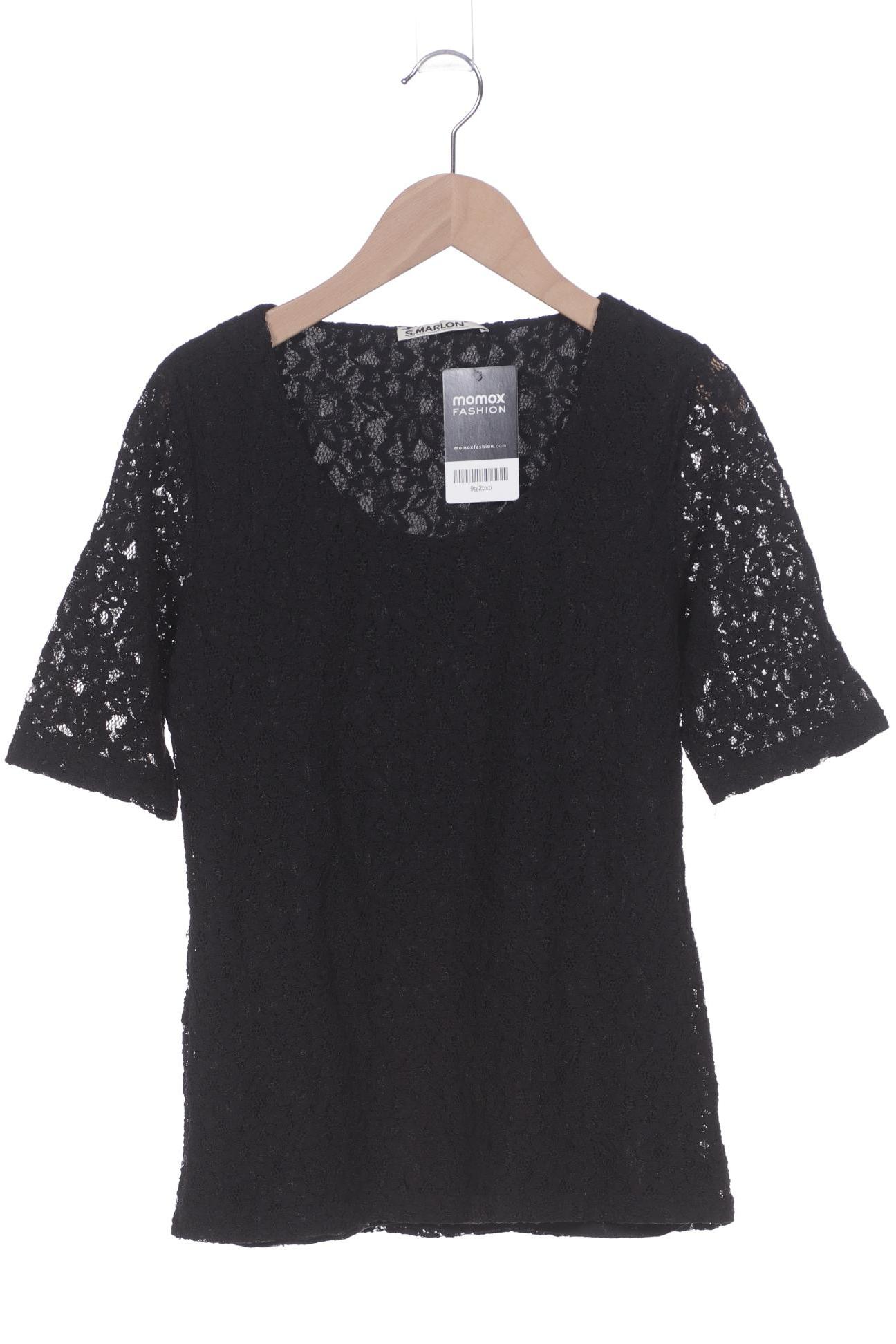 

S.marlon Damen Bluse, schwarz, Gr. 36