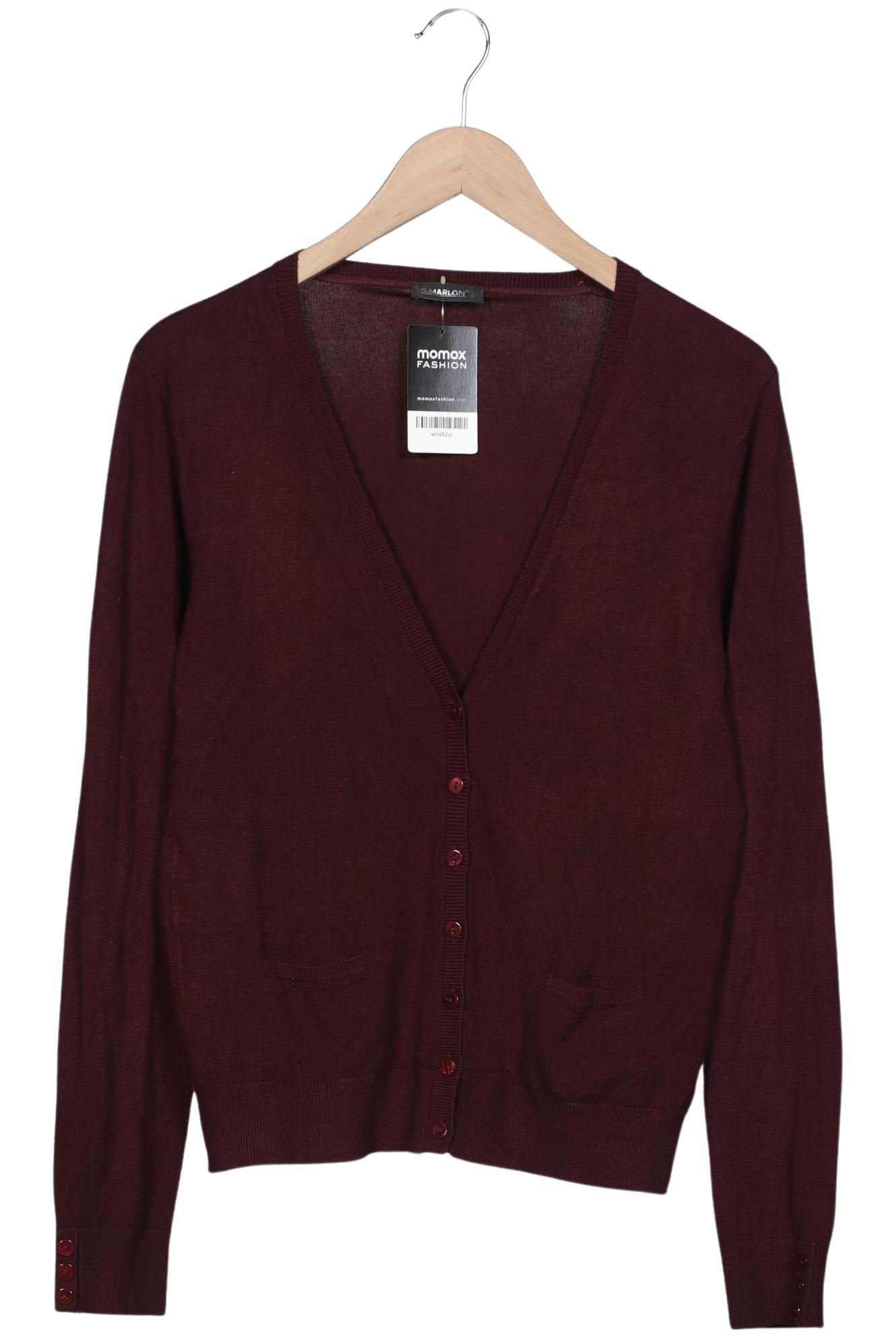 

S.marlon Damen Strickjacke, bordeaux, Gr. 36