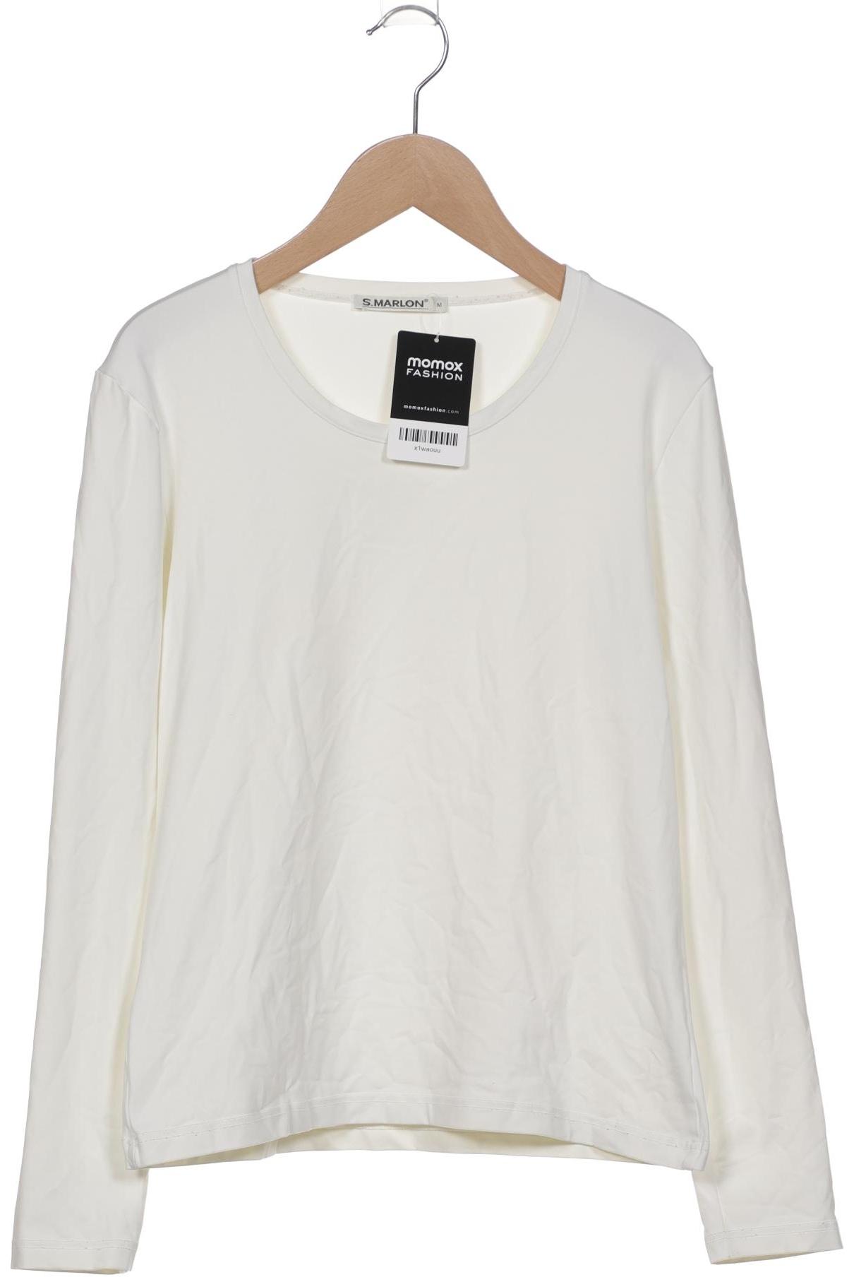 

S.marlon Damen Langarmshirt, weiß, Gr. 38