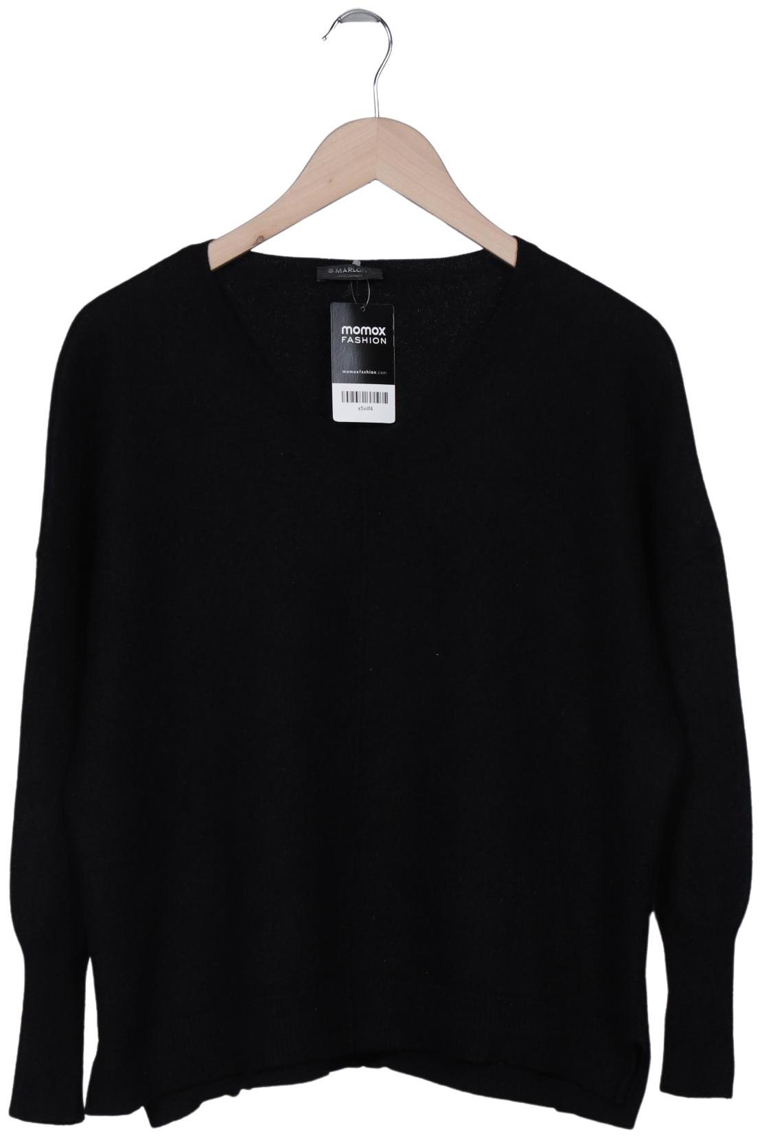 

S.marlon Damen Pullover, schwarz, Gr. 44