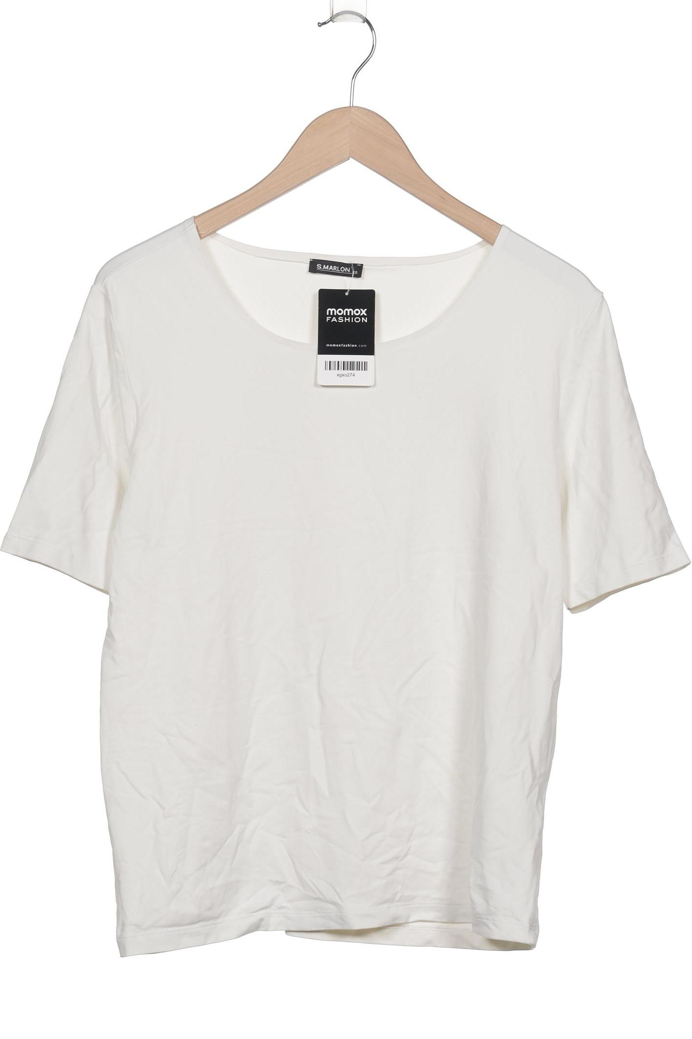 

S.marlon Damen T-Shirt, weiß, Gr. 46