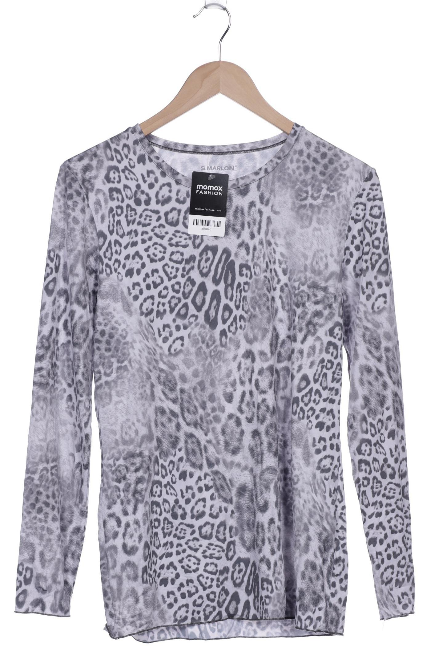 

S.MARLON Damen Langarmshirt, grau
