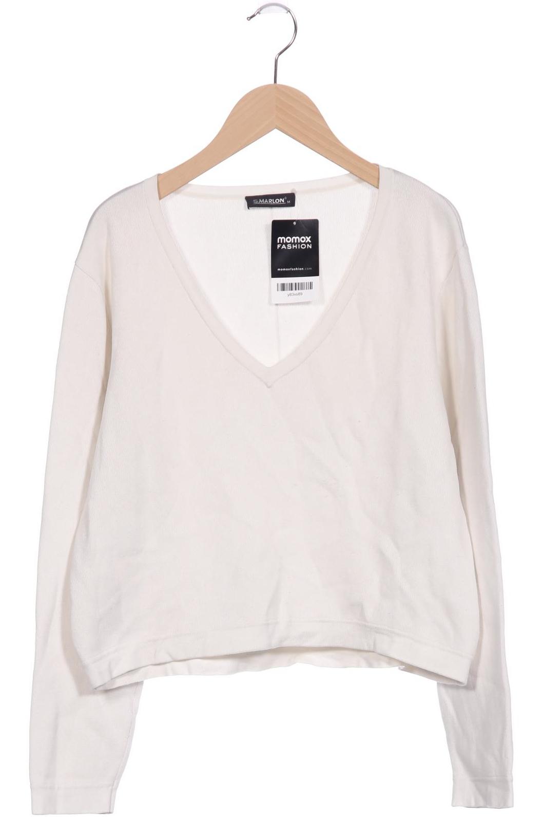 

S.marlon Damen Pullover, weiß, Gr. 38