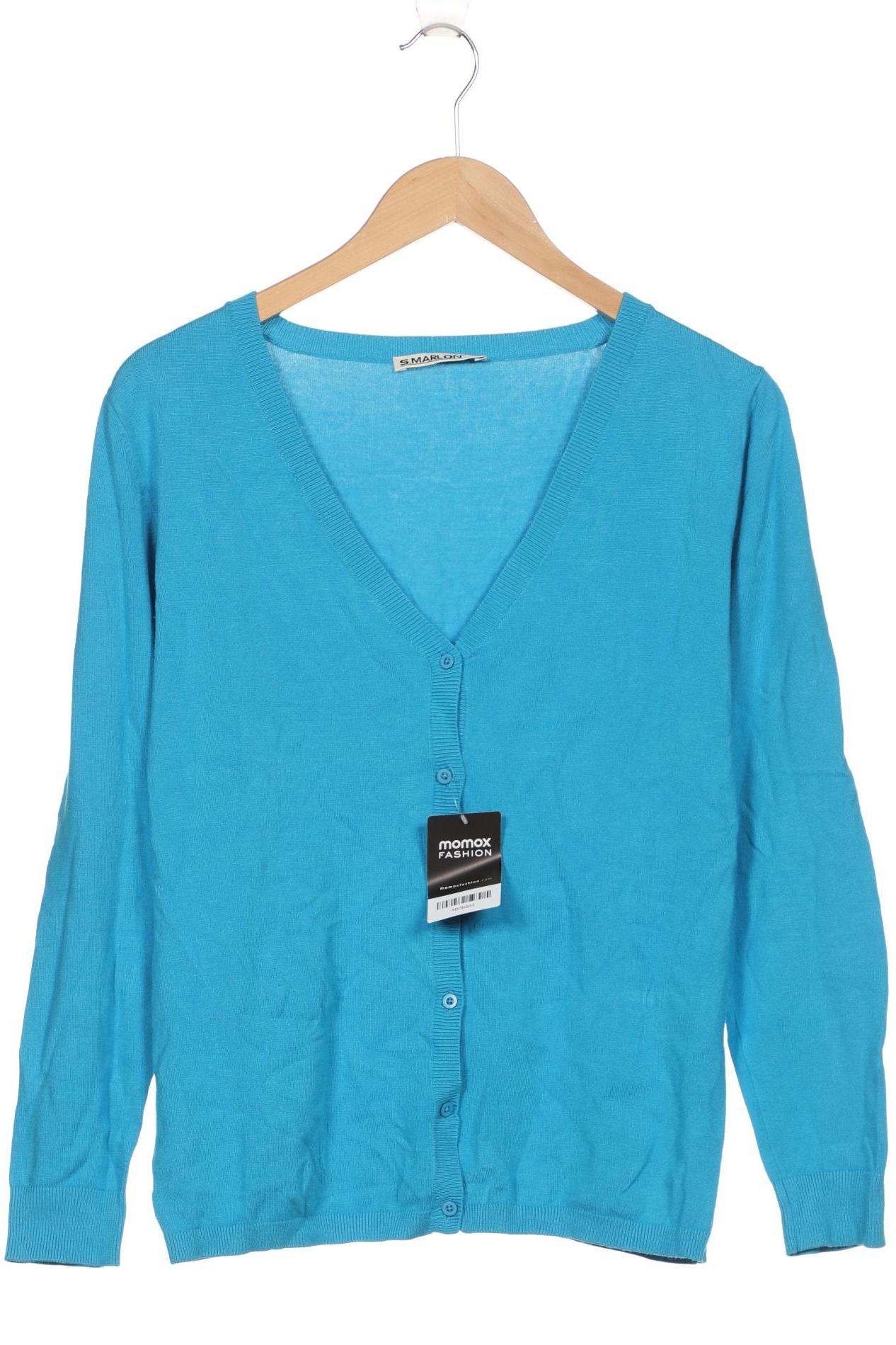 

S.marlon Damen Strickjacke, blau, Gr. 38