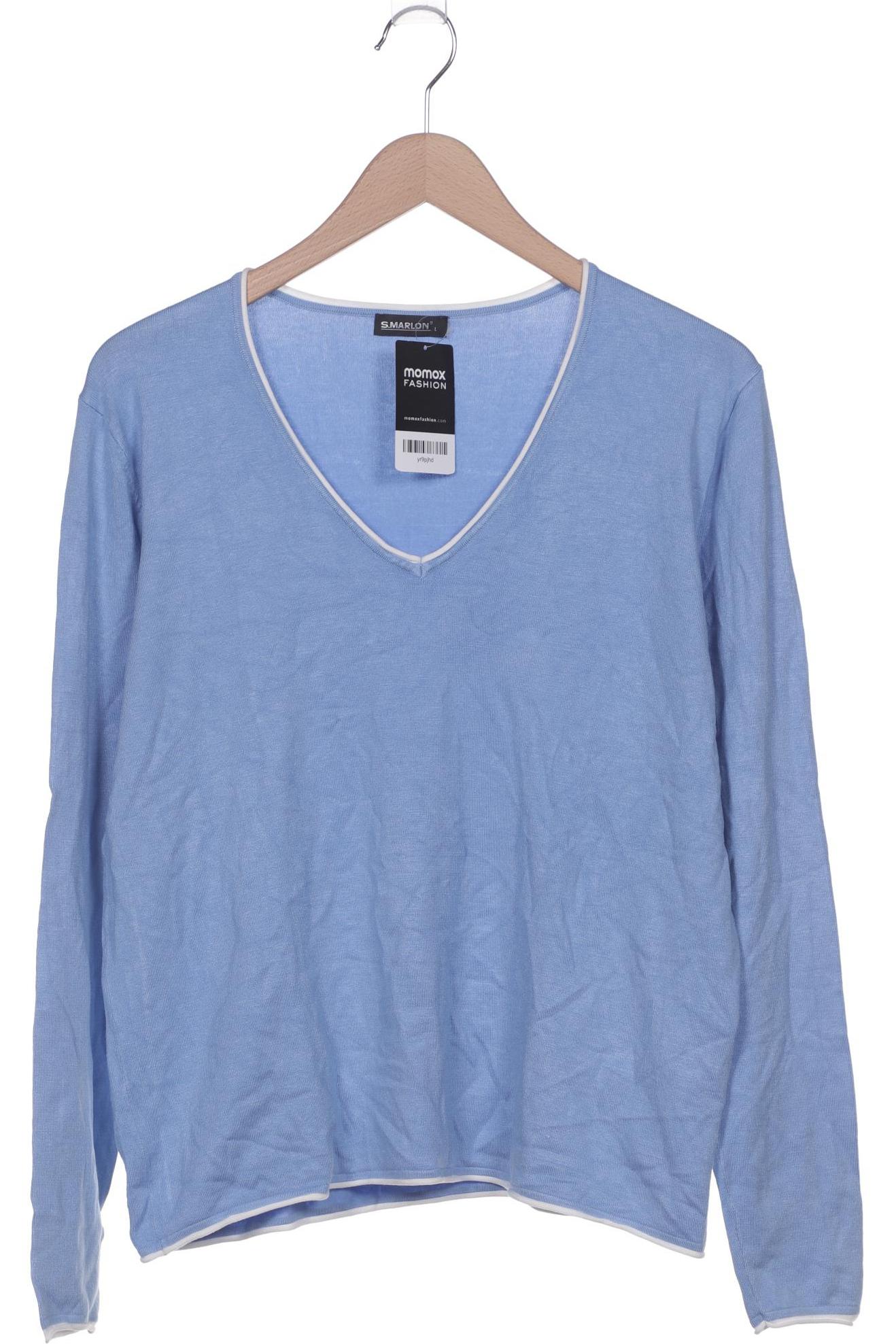 

S.marlon Damen Pullover, blau, Gr. 42