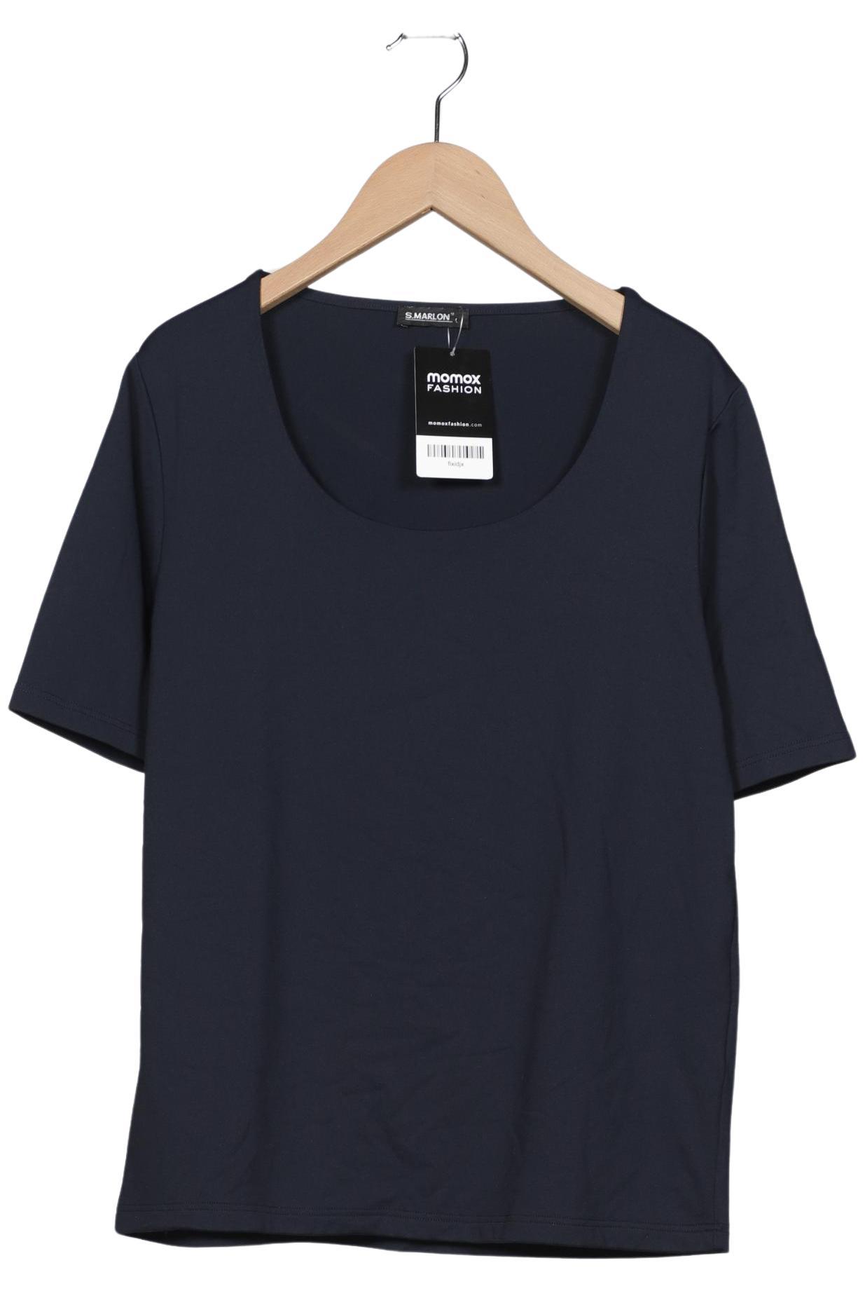 

S.marlon Damen T-Shirt, marineblau, Gr. 42