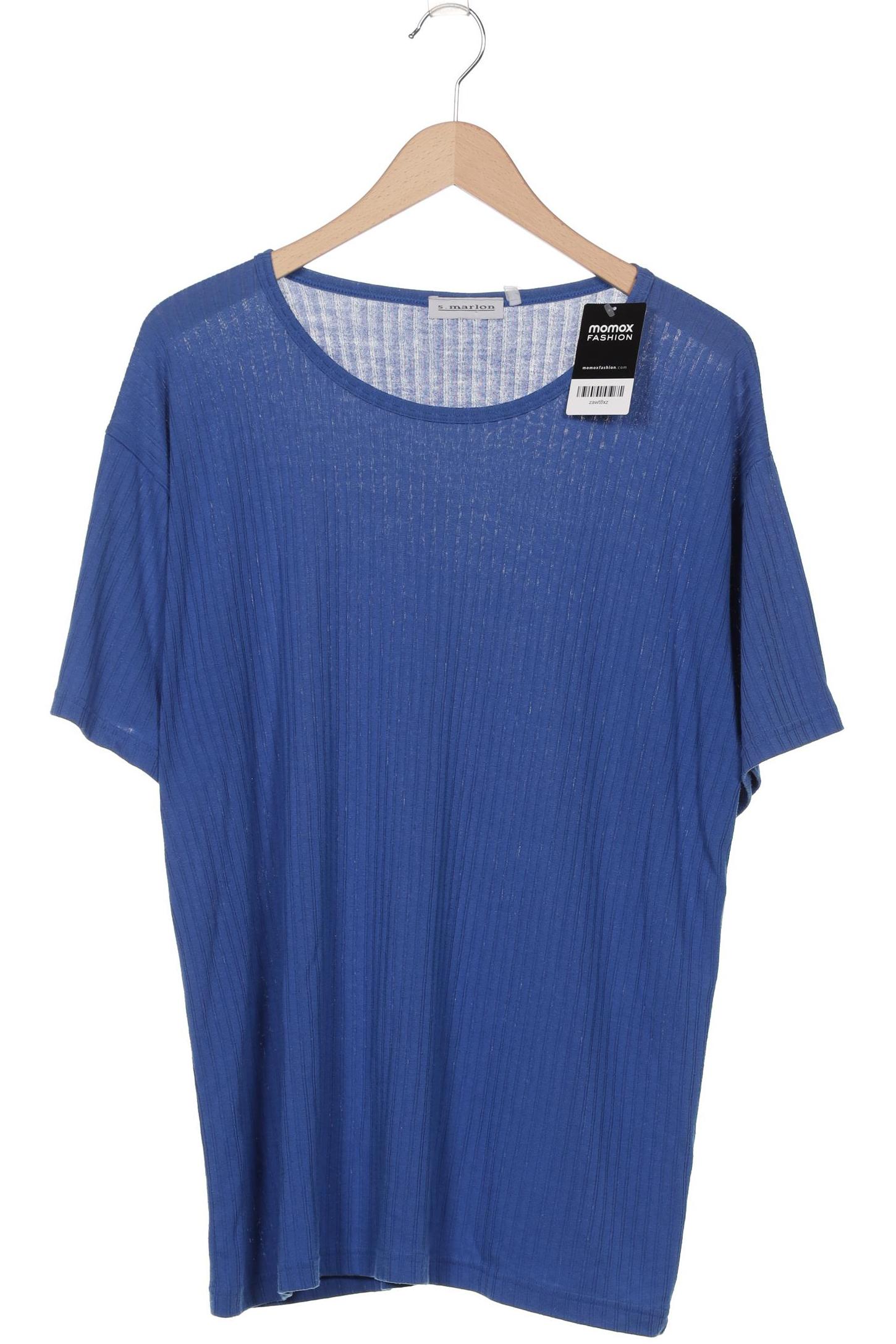 

S.marlon Damen T-Shirt, blau, Gr. 46